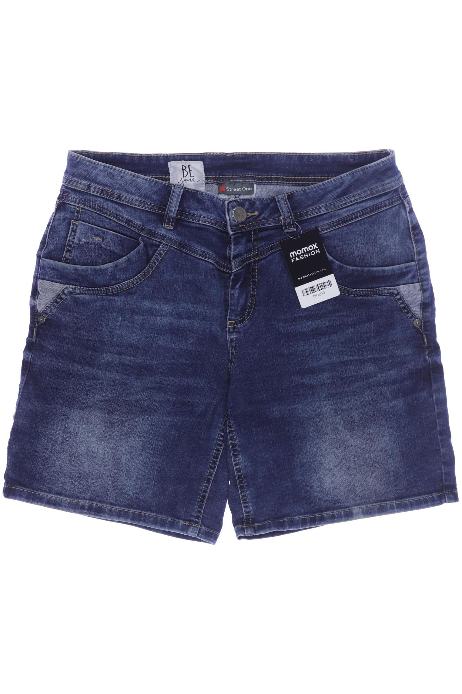 

Street One Damen Shorts, blau, Gr. 30