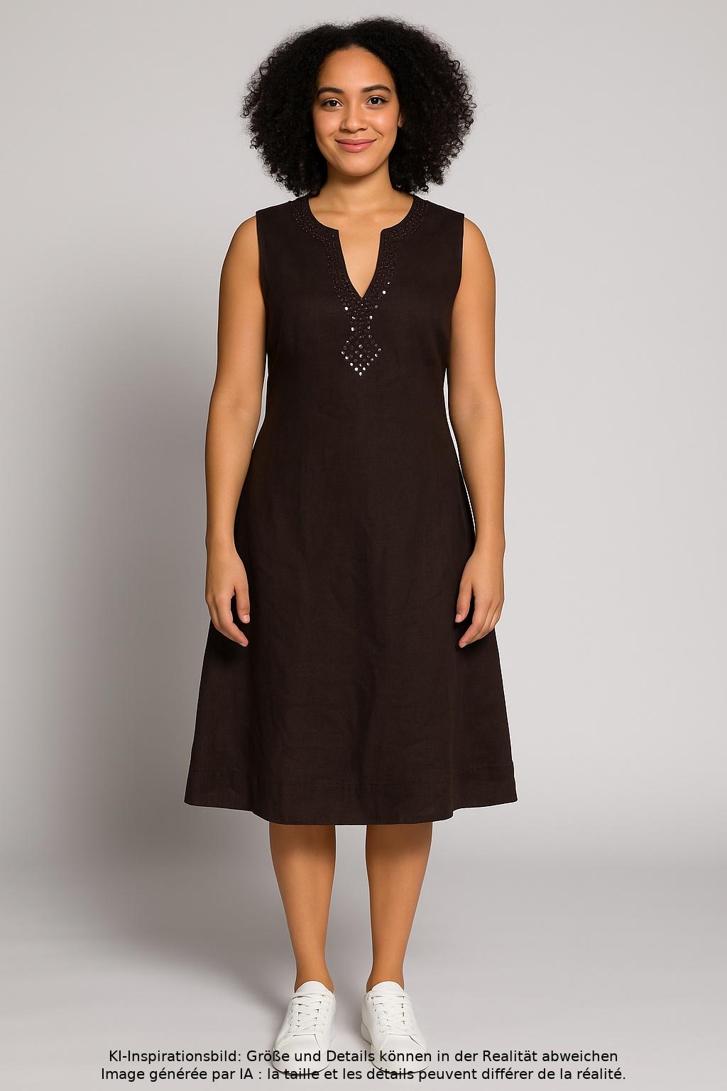 

Street One Damen Kleid, braun, Gr. 38