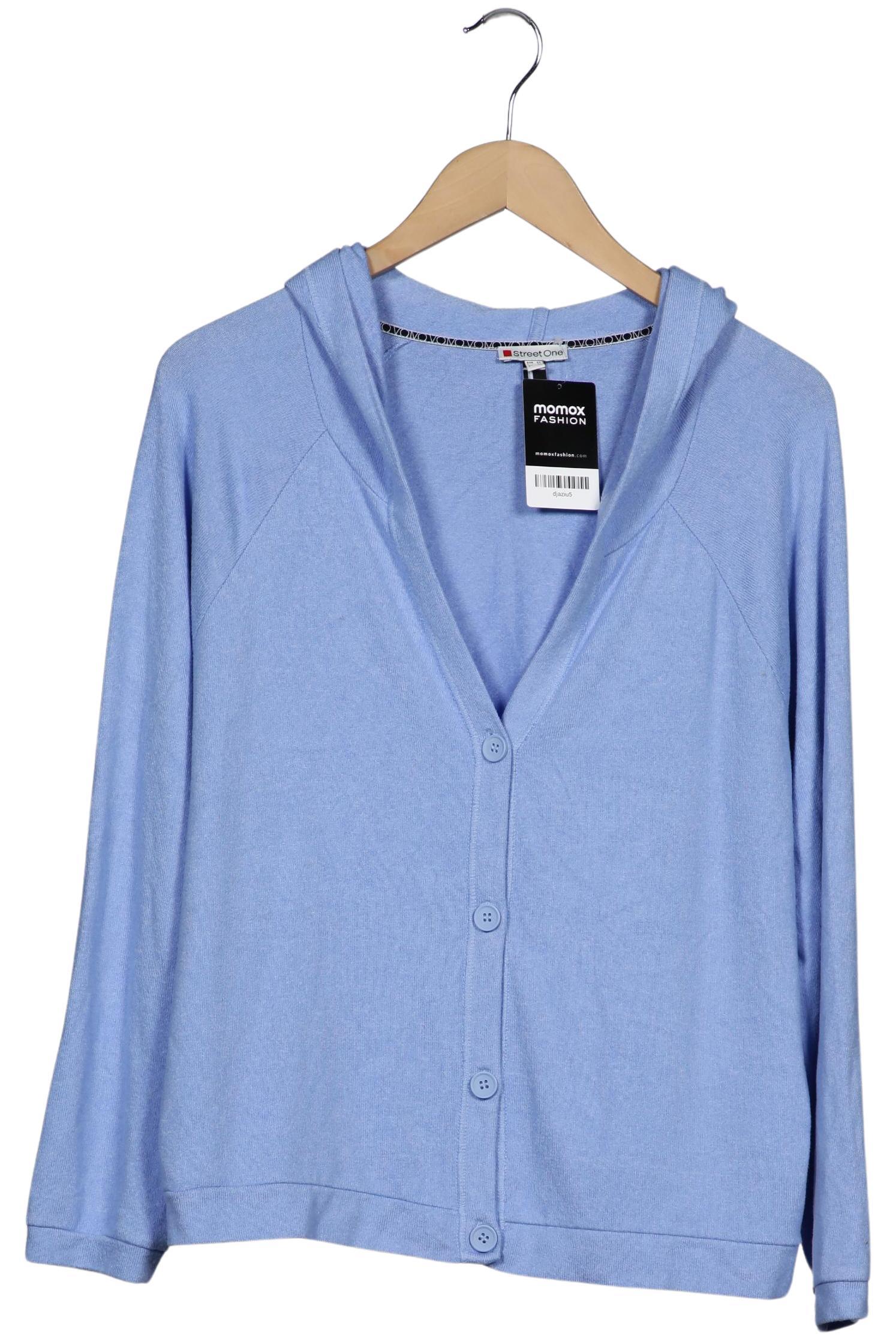 

Street One Damen Strickjacke, hellblau, Gr. 42