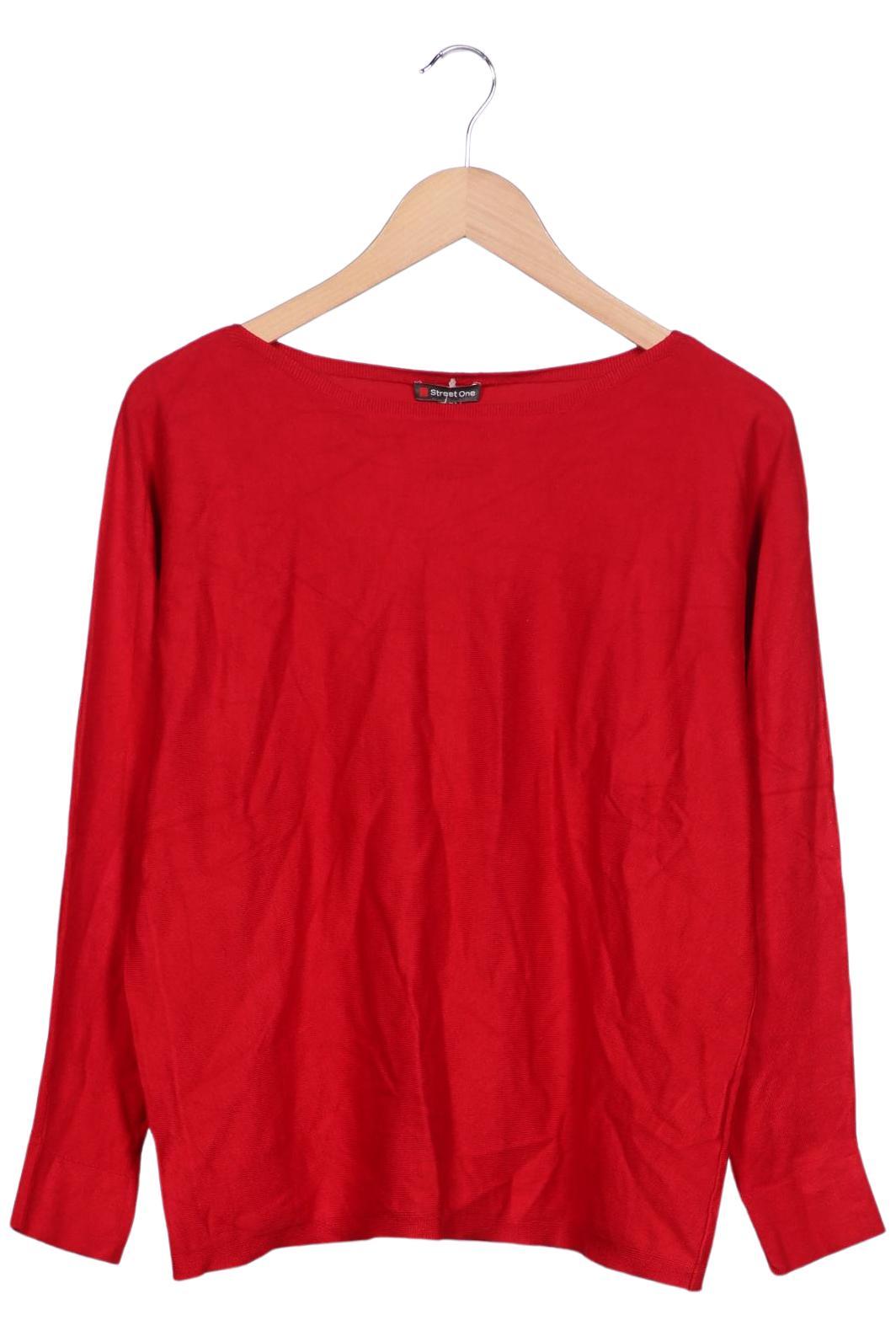 

Street One Damen Pullover, rot, Gr. 38