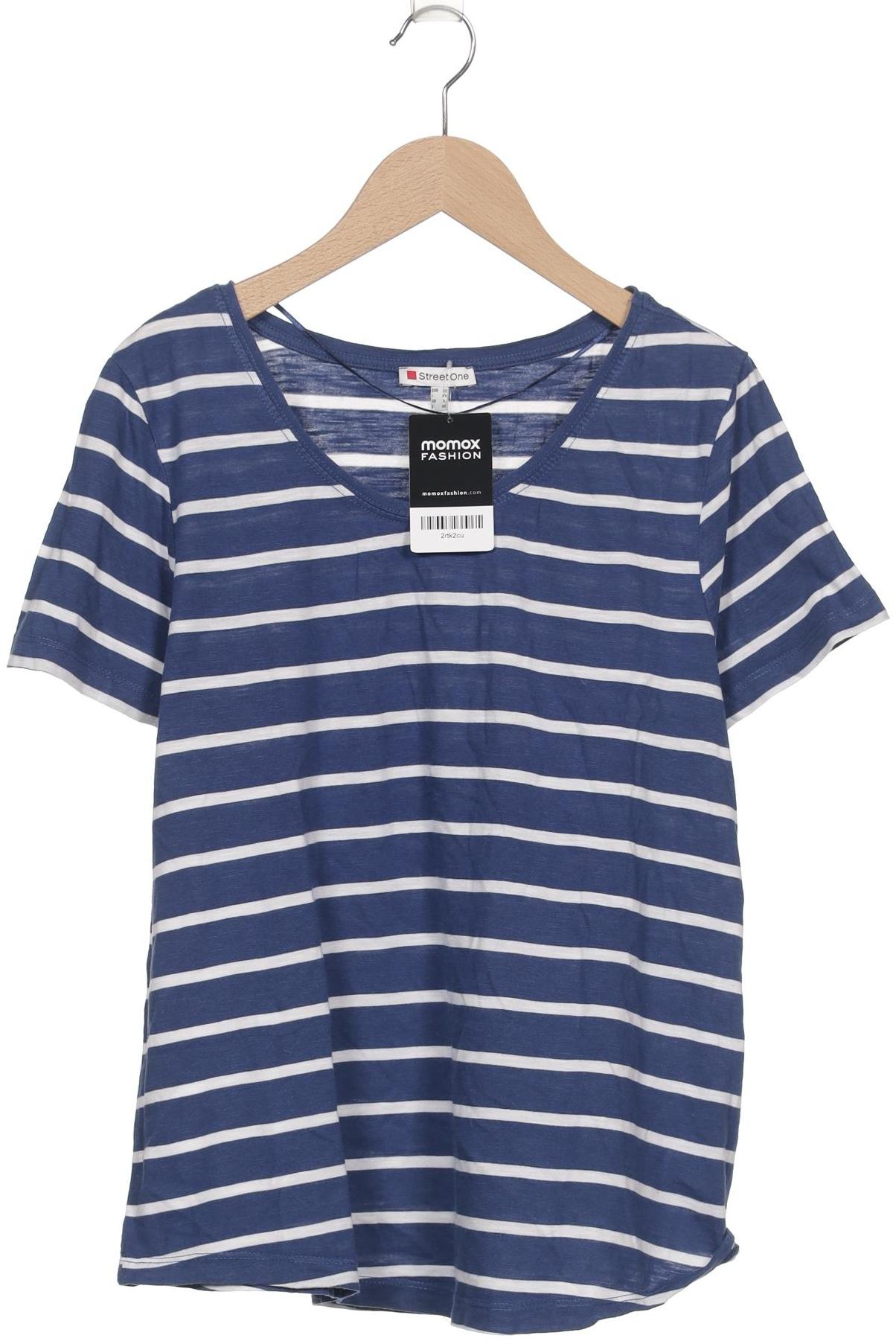 

Street One Damen T-Shirt, blau, Gr. 42