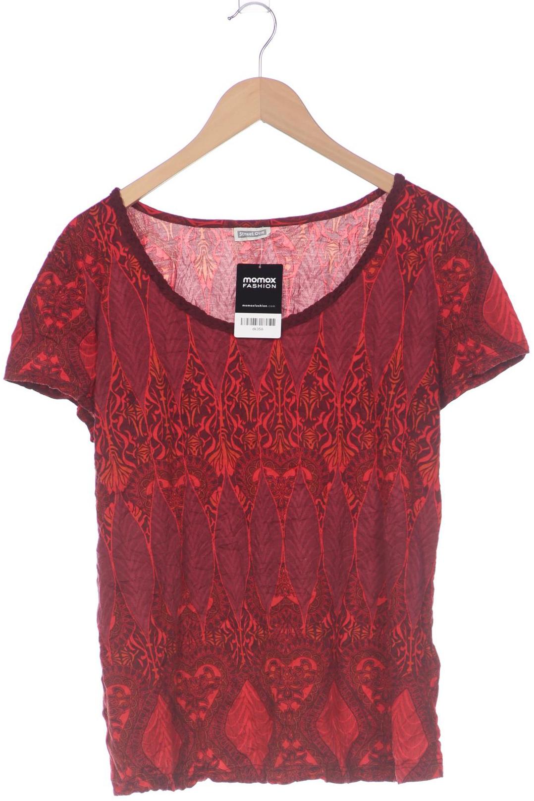 

Street One Damen T-Shirt, bordeaux, Gr. 42