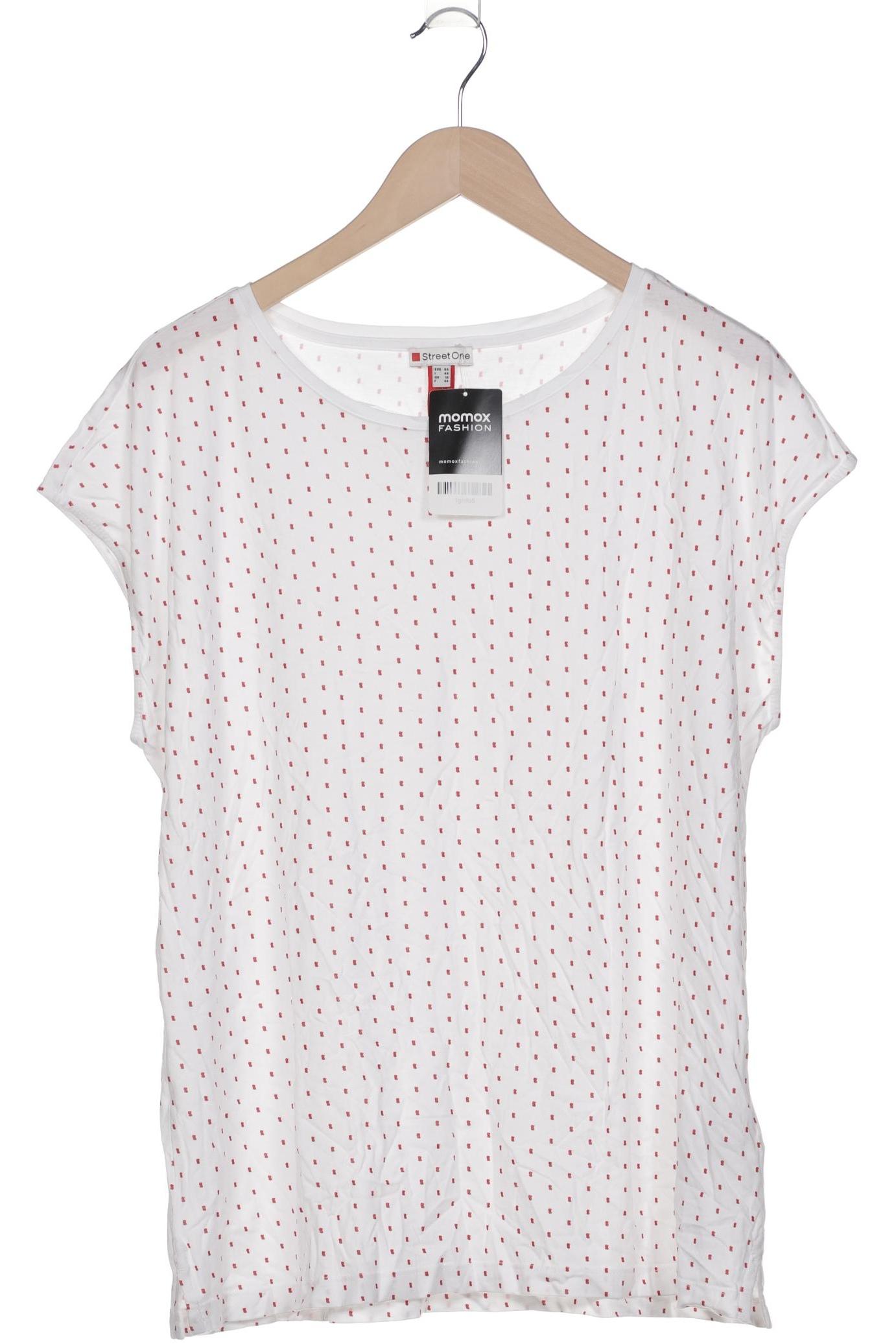

Street One Damen T-Shirt, weiß, Gr. 44