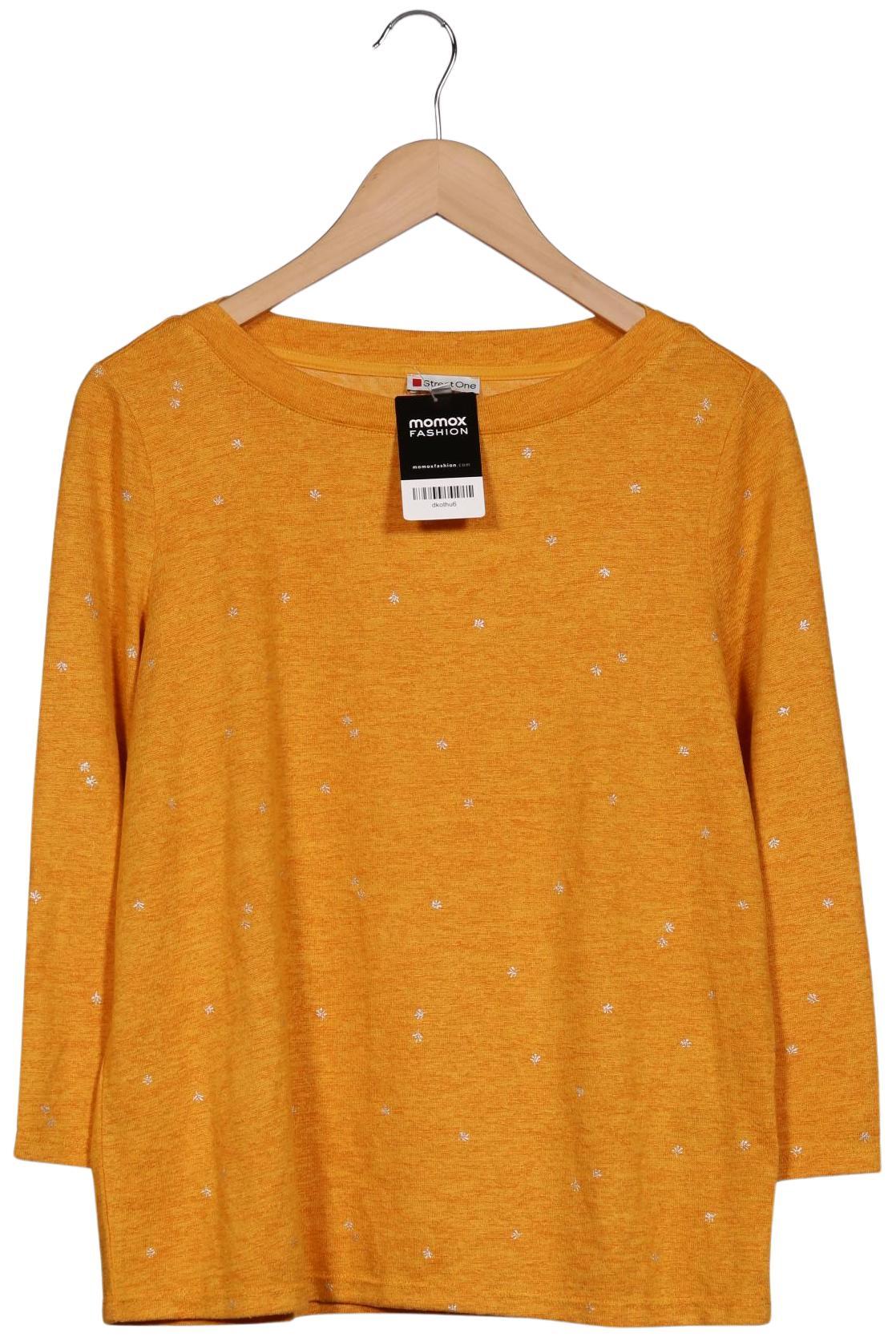 

Street One Damen Pullover, gelb, Gr. 38