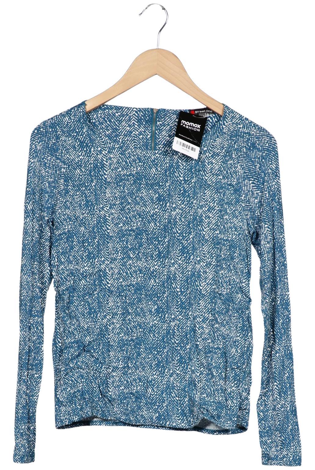 

Street One Damen Langarmshirt, hellblau, Gr. 36