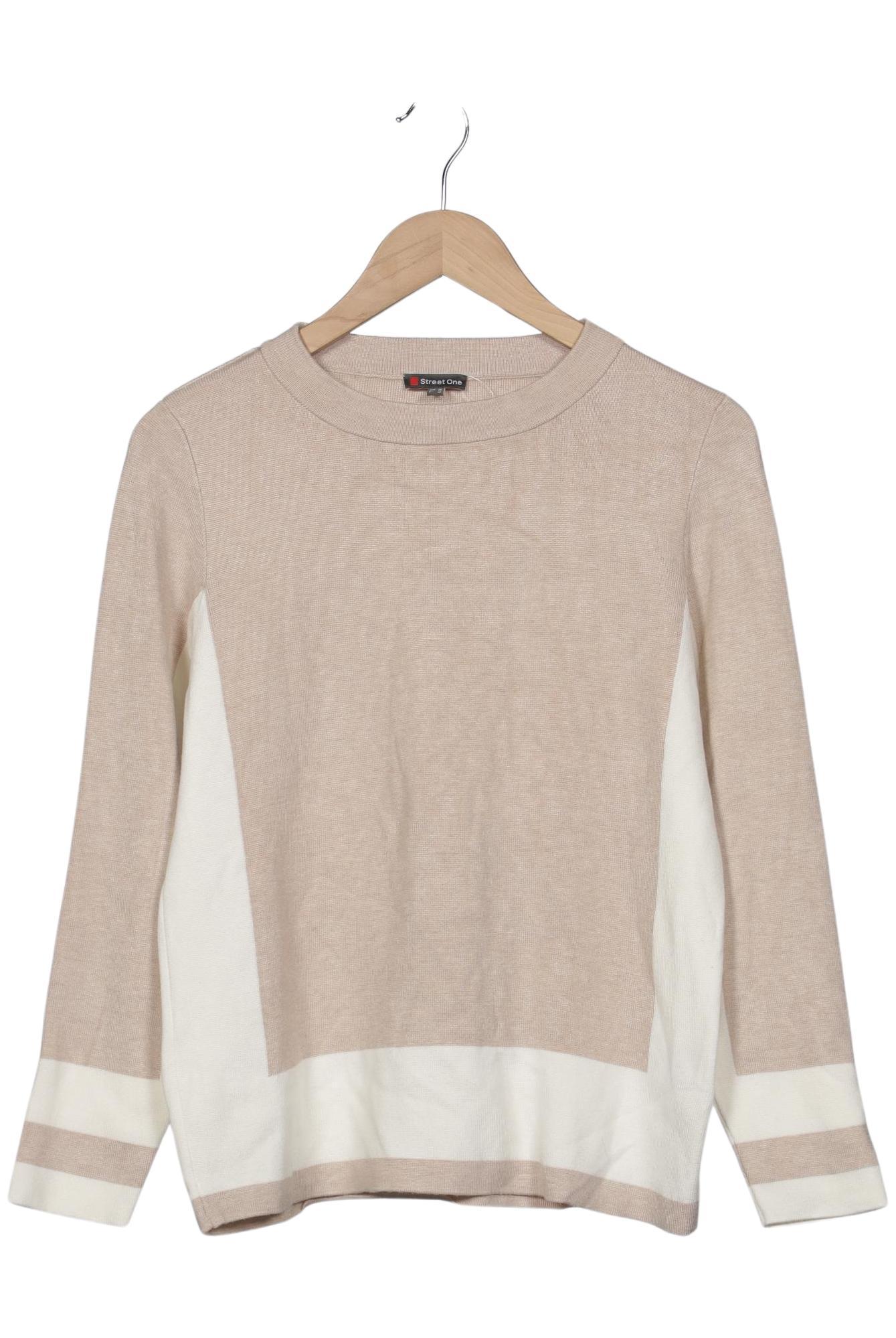 

Street One Damen Pullover, beige, Gr. 38