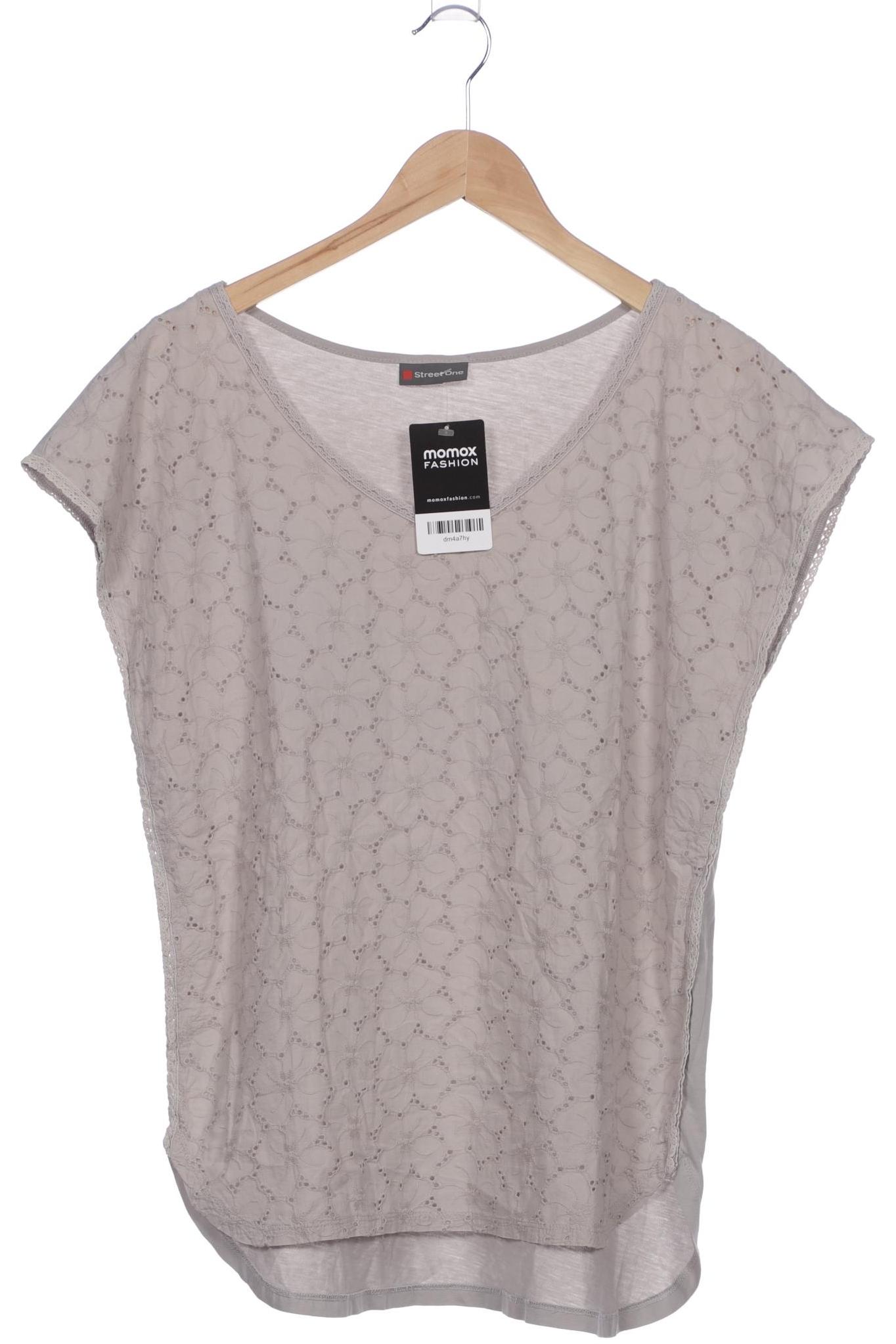 

Street One Damen T-Shirt, grau, Gr. 38