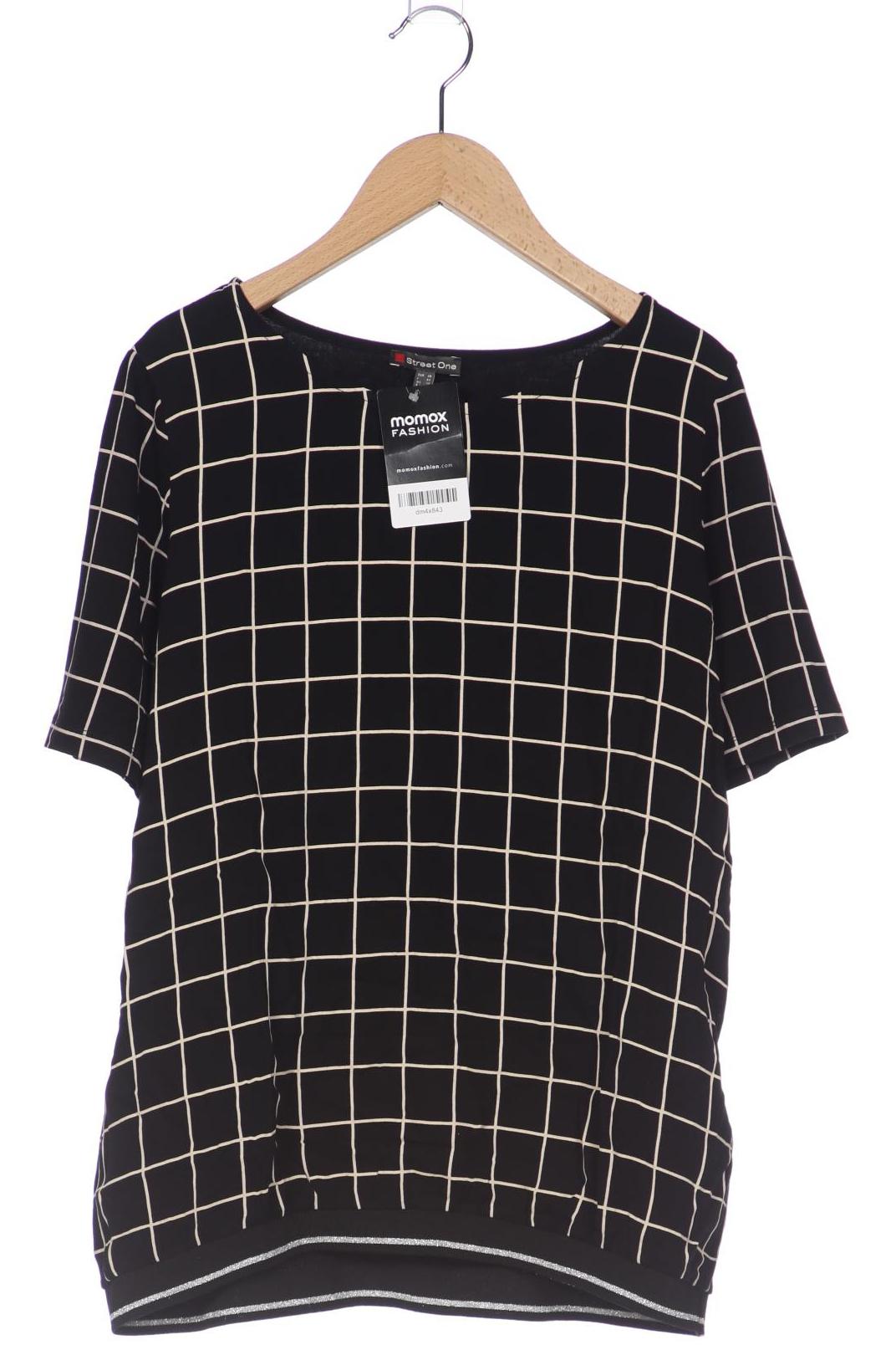 

Street One Damen T-Shirt, schwarz, Gr. 38