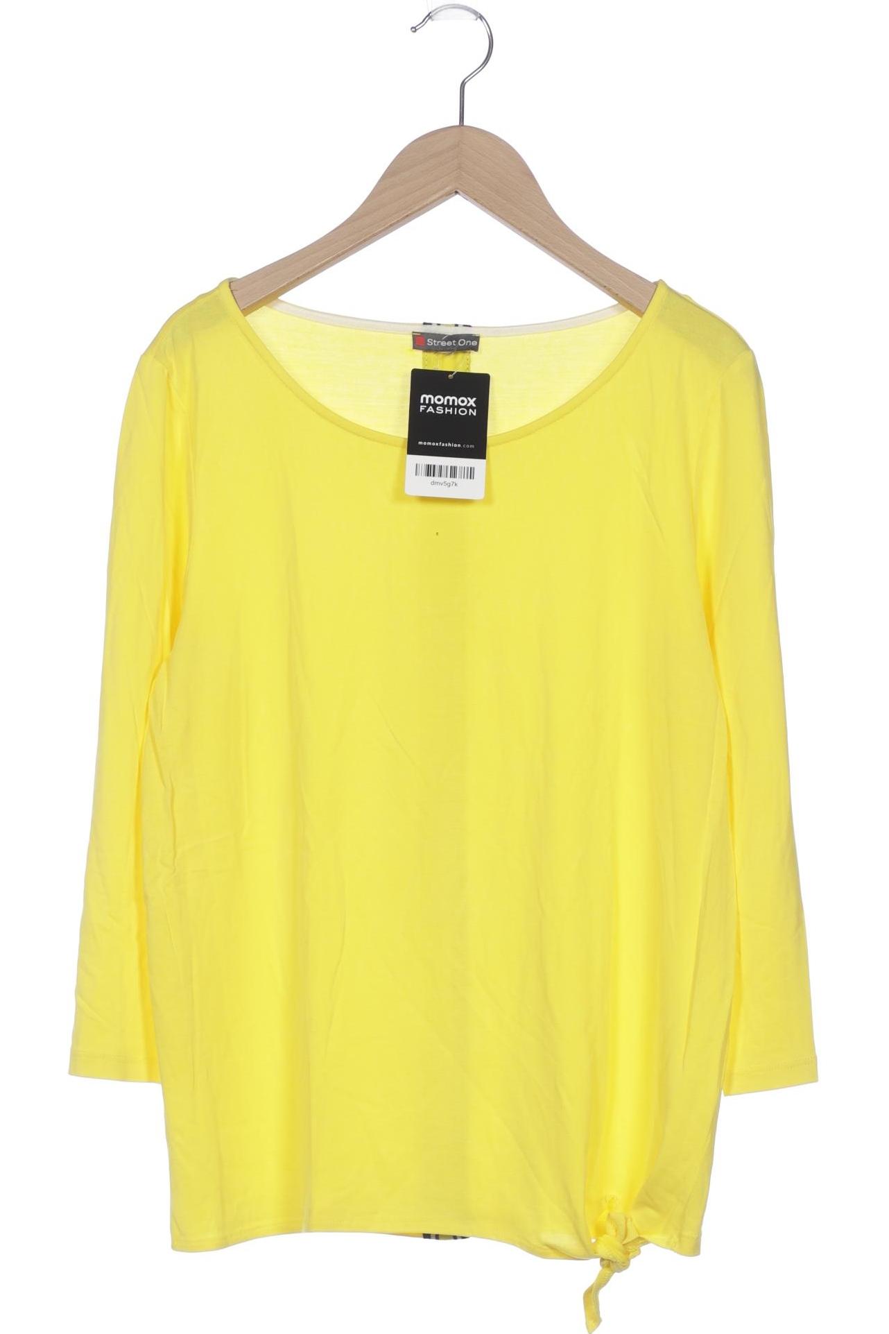 

Street One Damen Langarmshirt, gelb, Gr. 38