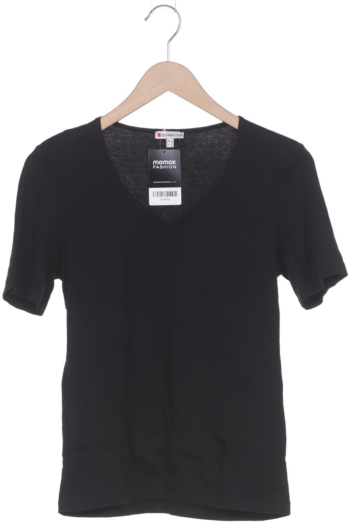 

Street One Damen T-Shirt, schwarz