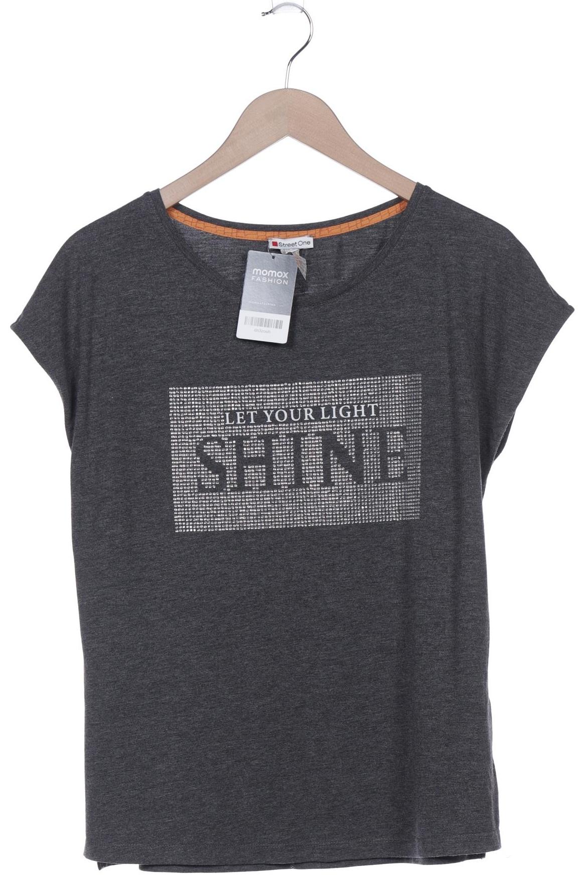 

Street One Damen T-Shirt, grau, Gr. 40