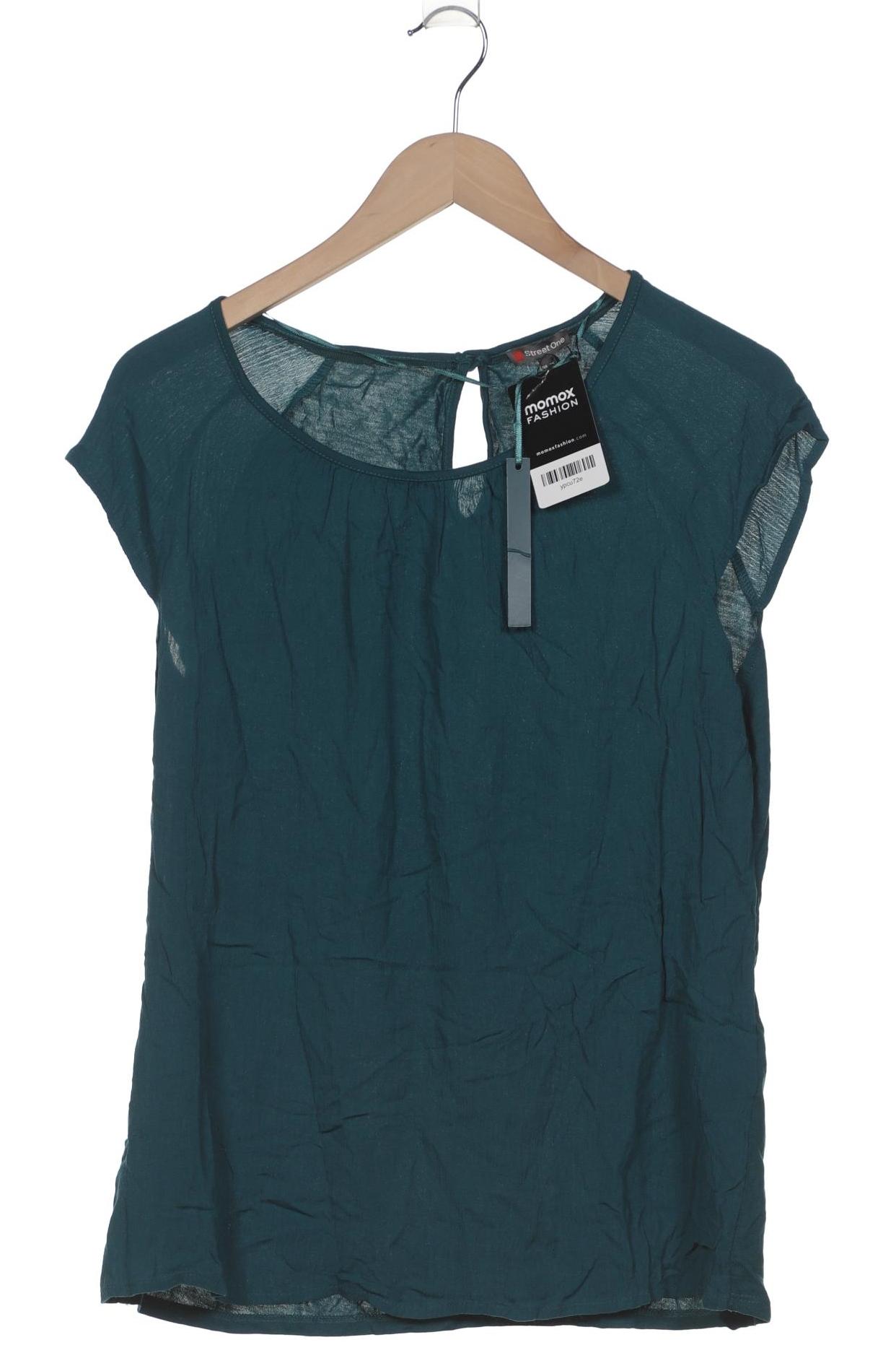 

Street One Damen T-Shirt, türkis, Gr. 38