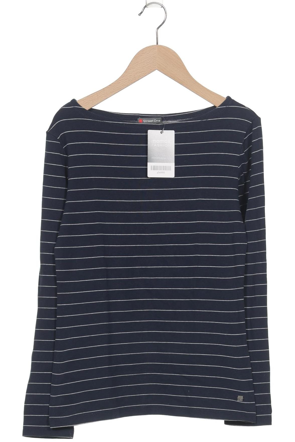 

Street One Damen Langarmshirt, marineblau, Gr. 36