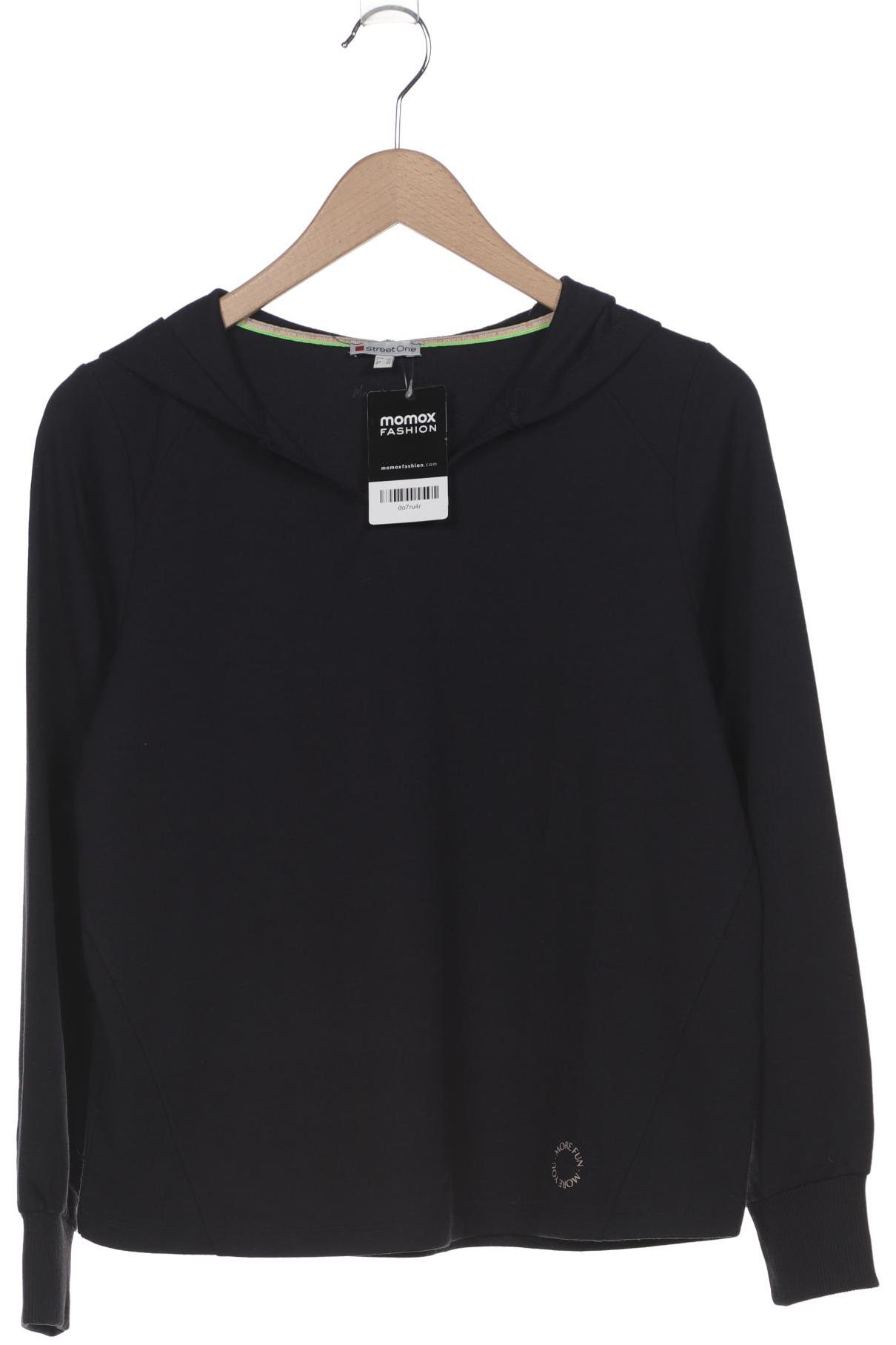 

Street One Damen Kapuzenpullover, marineblau, Gr. 38