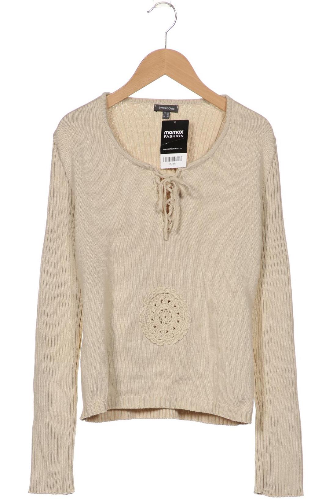 

Street One Damen Pullover, beige, Gr. 40