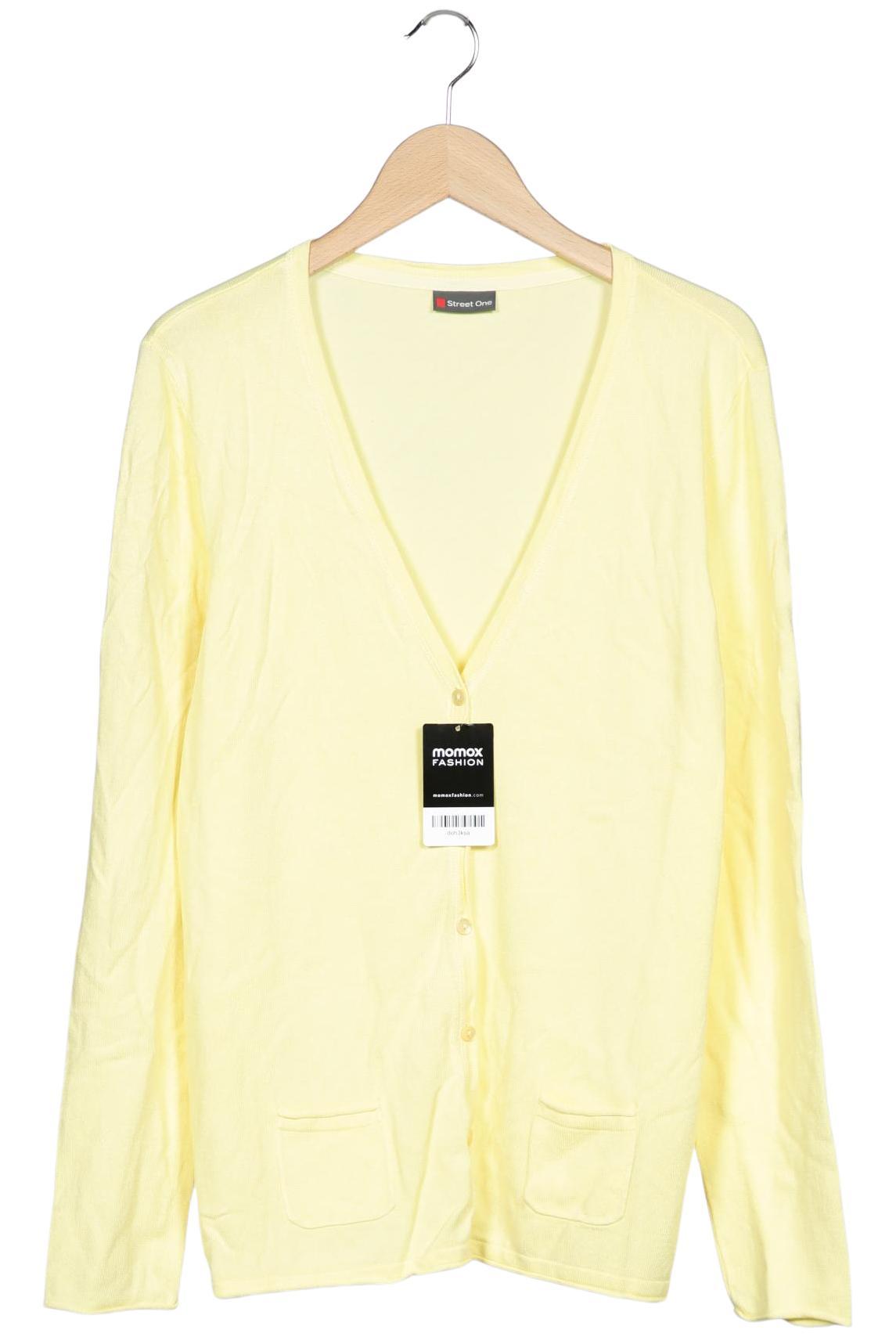 

Street One Damen Strickjacke, gelb, Gr. 42