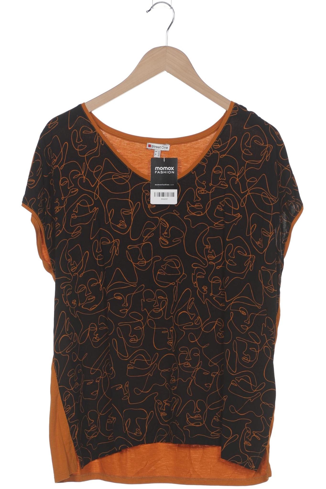 

Street One Damen T-Shirt, orange, Gr. 42