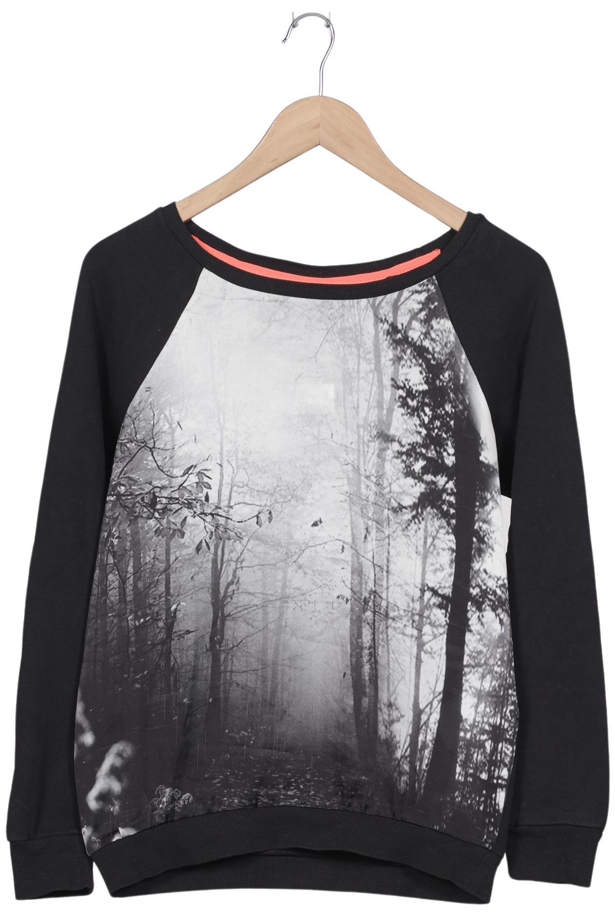 

Street One Damen Sweatshirt, schwarz, Gr. 36