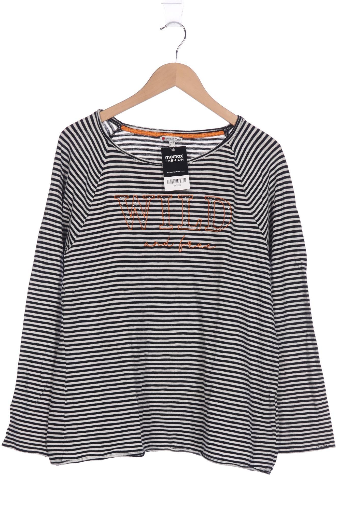 

Street One Damen Langarmshirt, schwarz, Gr. 46
