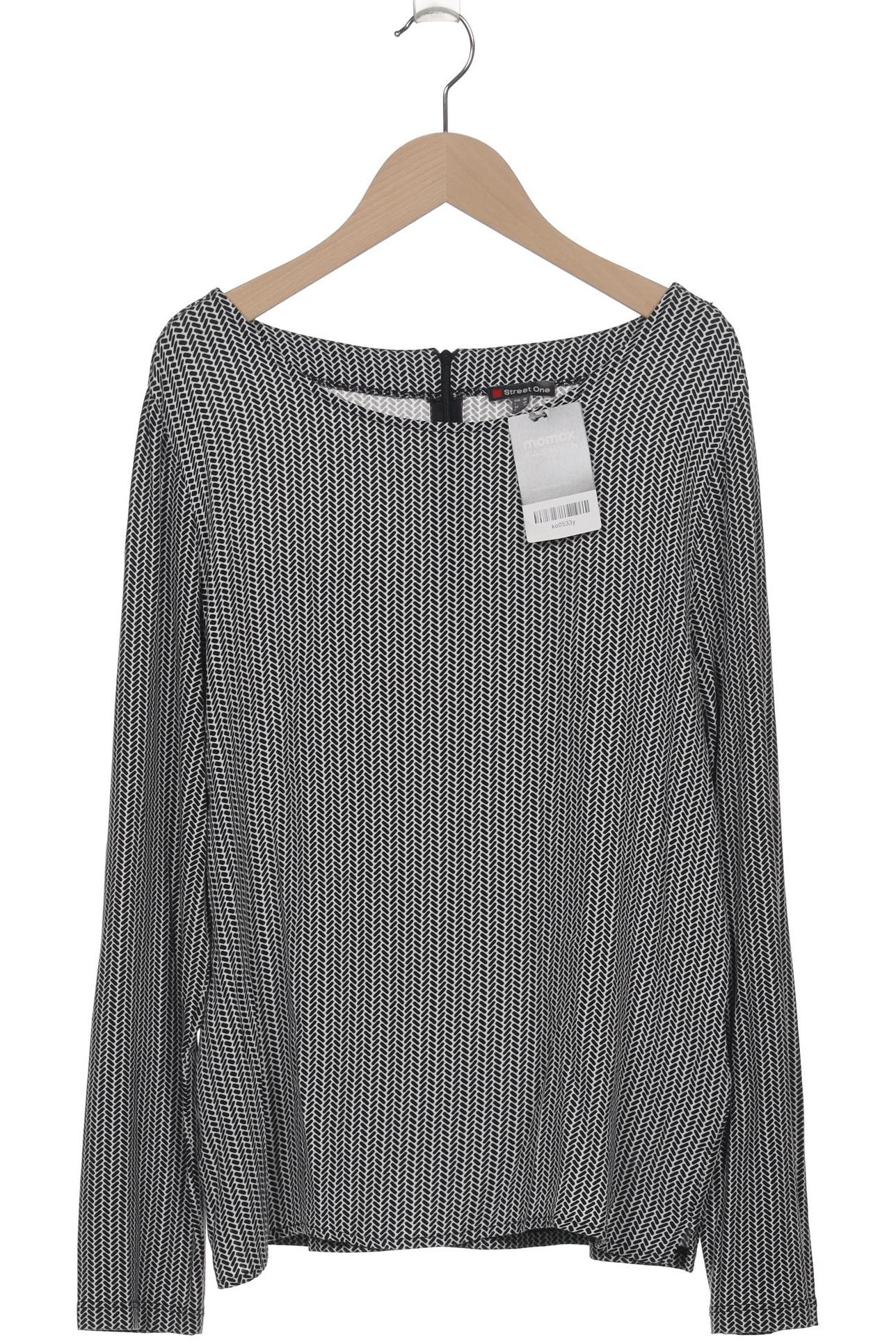 

Street One Damen Langarmshirt, grau, Gr. 40