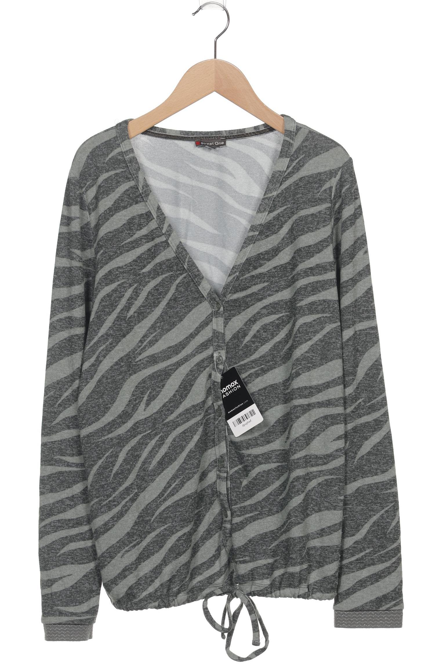 

Street One Damen Strickjacke, grün, Gr. 38