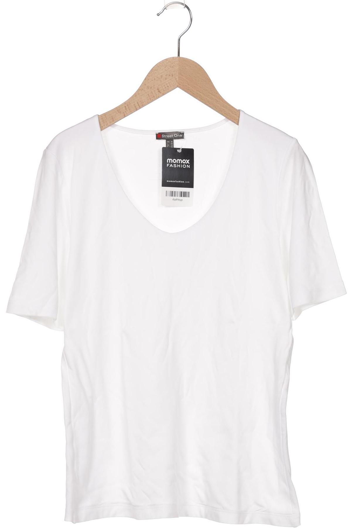

Street One Damen T-Shirt, weiß, Gr. 36