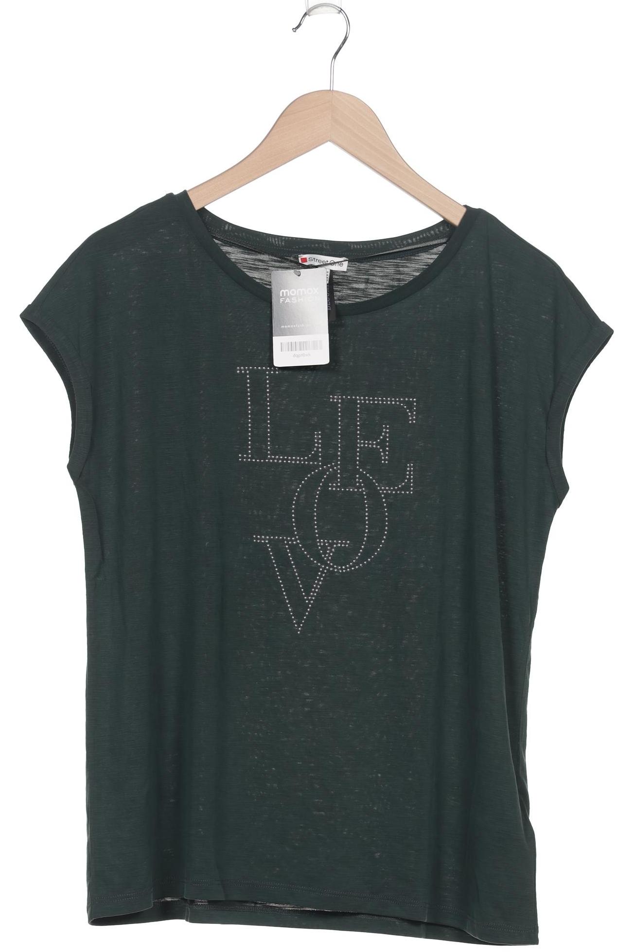 

Street One Damen T-Shirt, grün, Gr. 40