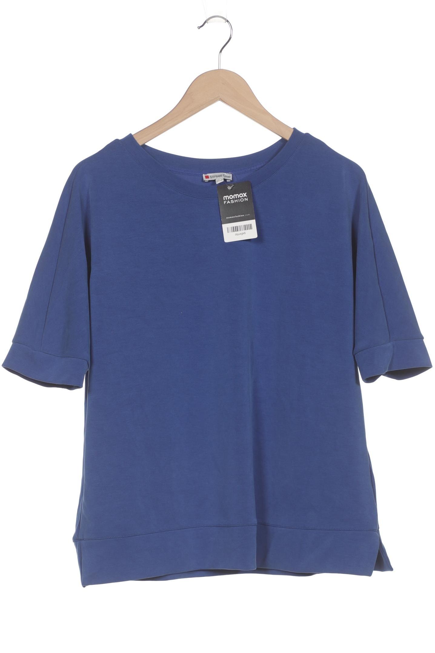 

Street One Damen T-Shirt, blau, Gr. 42