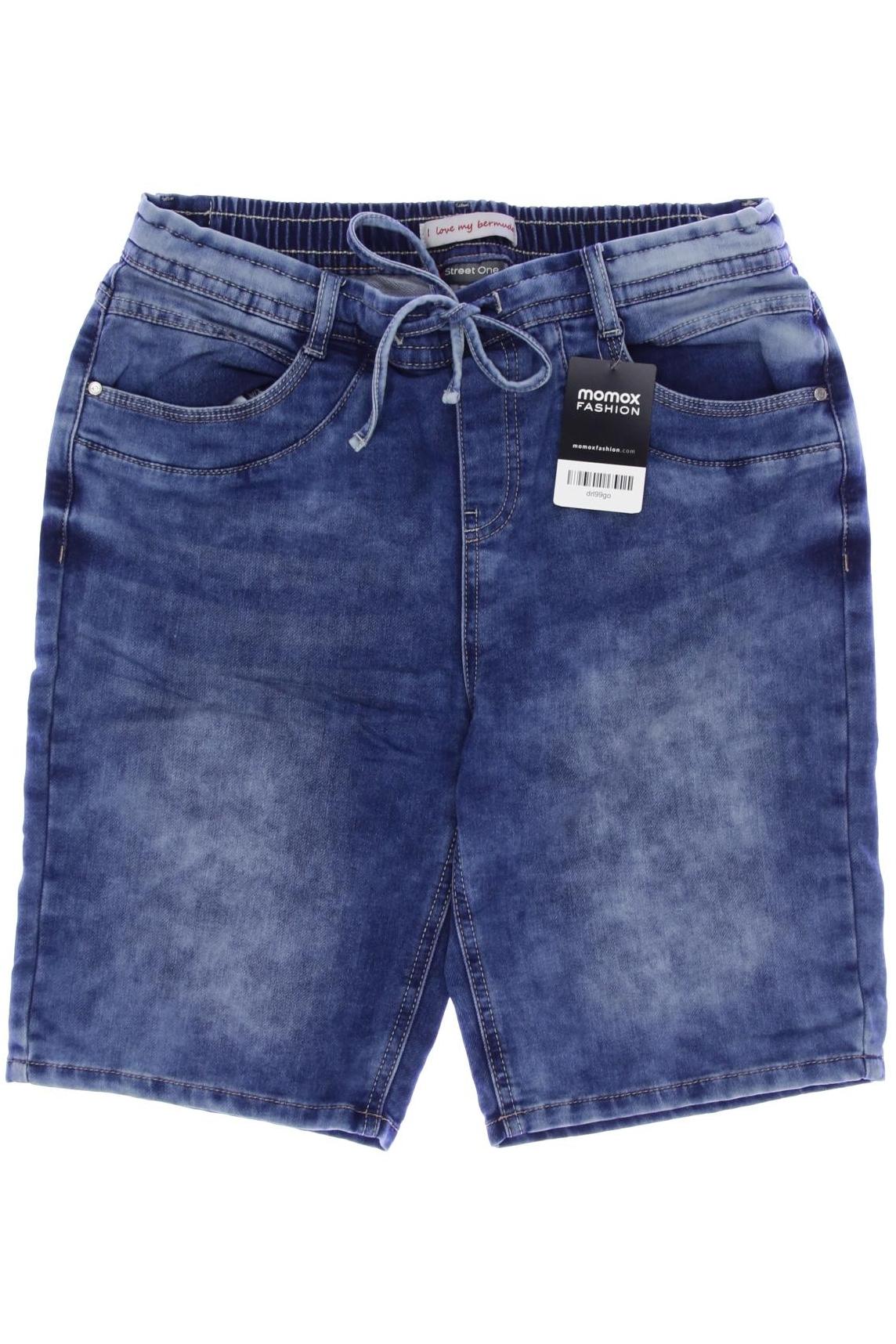 

Street One Damen Shorts, blau, Gr. 29