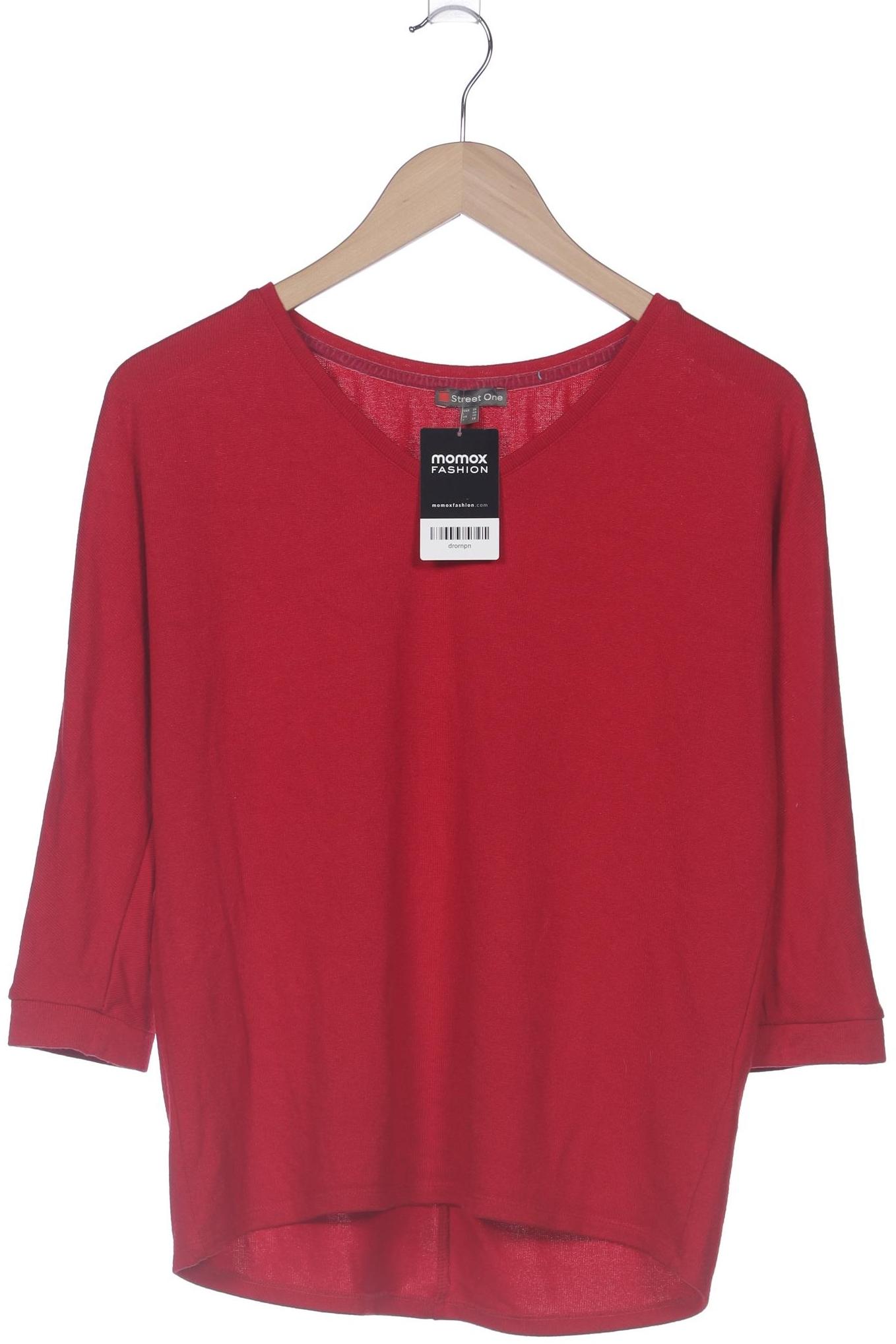 

Street One Damen Pullover, rot, Gr. 36