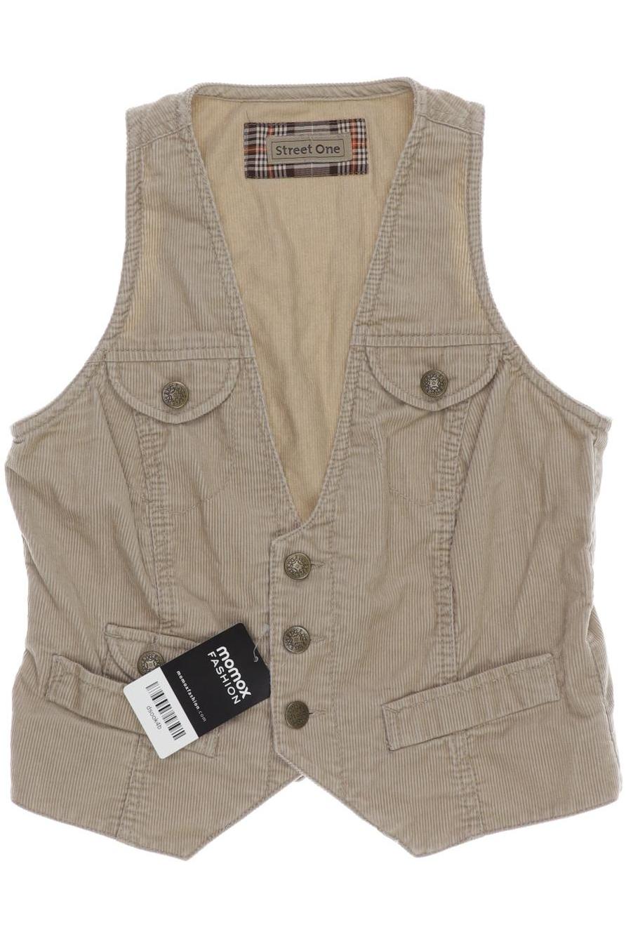 

Street One Damen Weste, beige, Gr. 36
