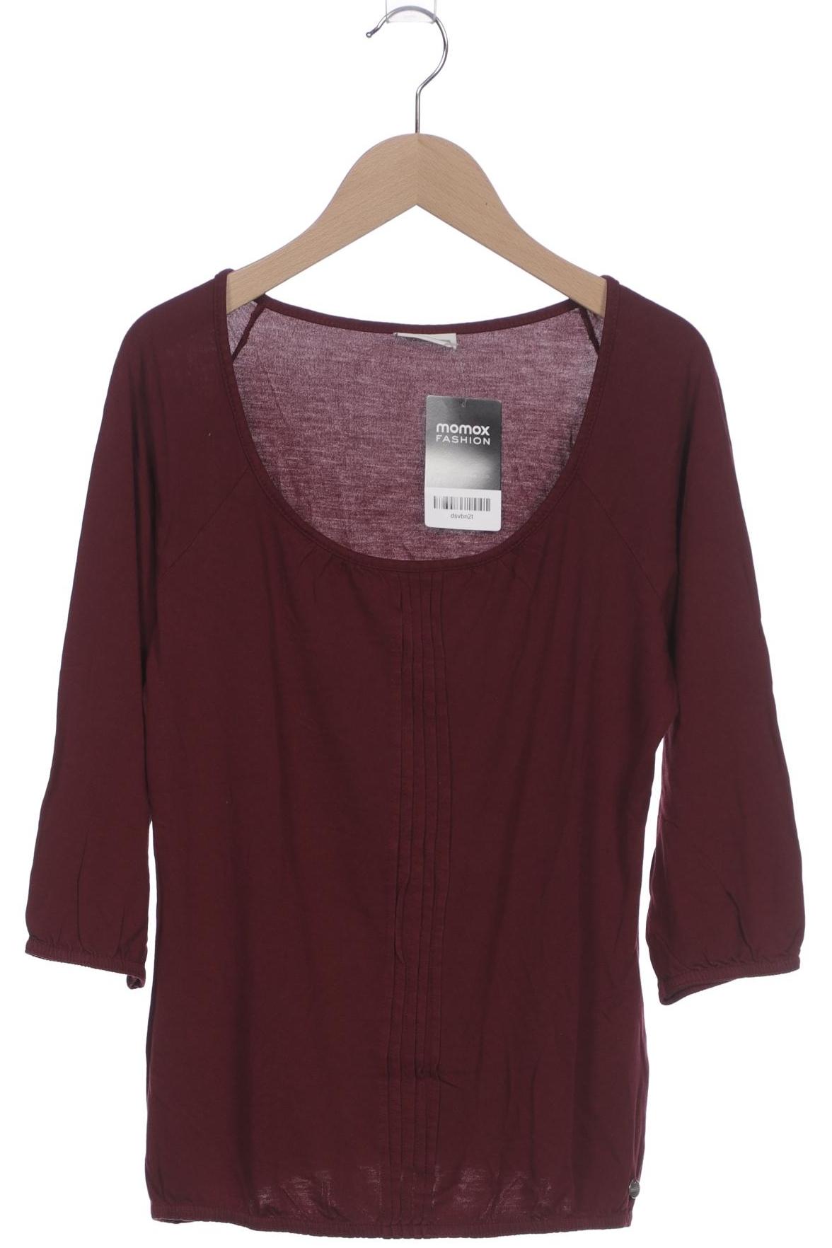 

Street One Damen Langarmshirt, bordeaux, Gr. 36