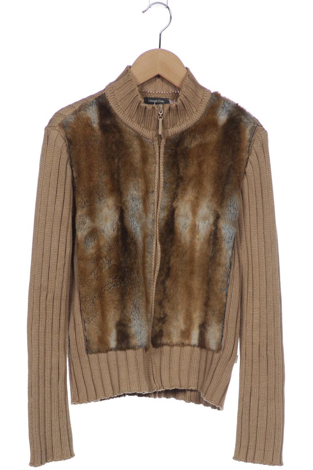 

Street One Damen Strickjacke, beige, Gr. 36