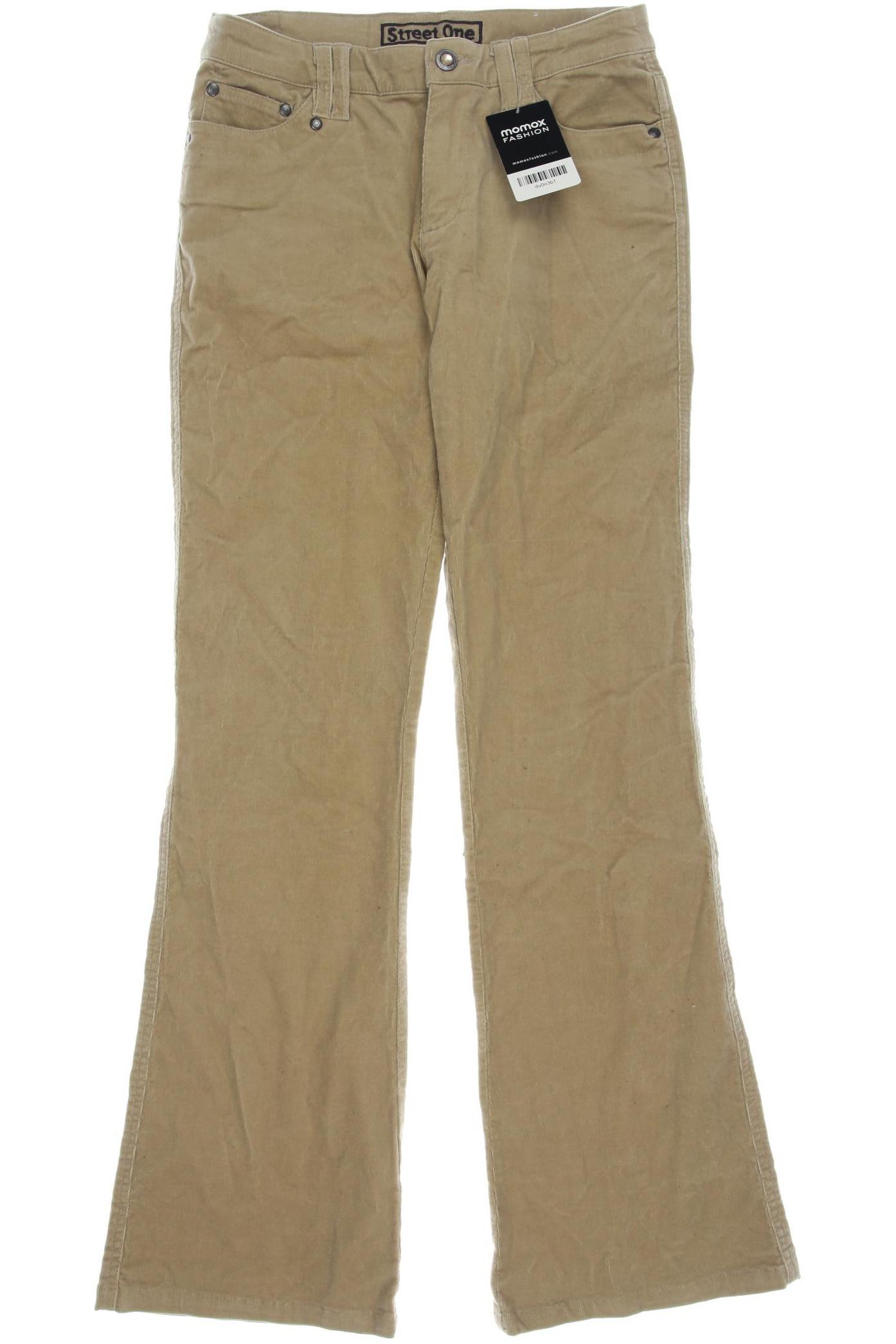 

Street One Damen Stoffhose, beige, Gr. 34