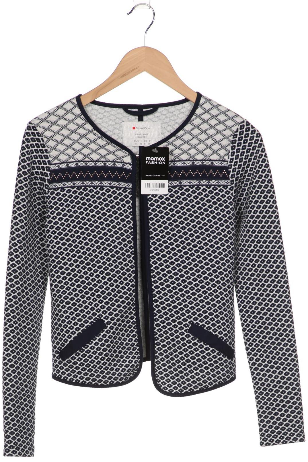 

Street One Damen Strickjacke, marineblau, Gr. 34