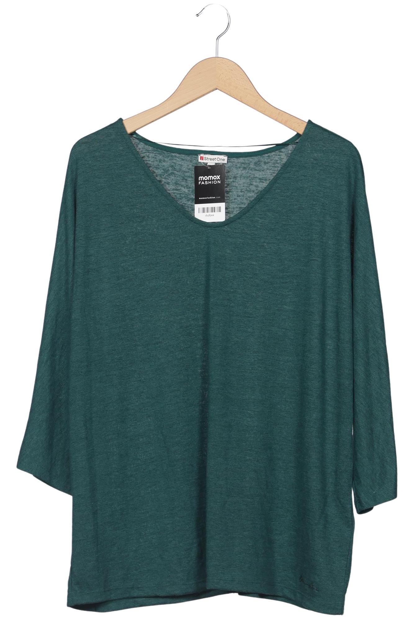 

Street One Damen Pullover, grün, Gr. 46