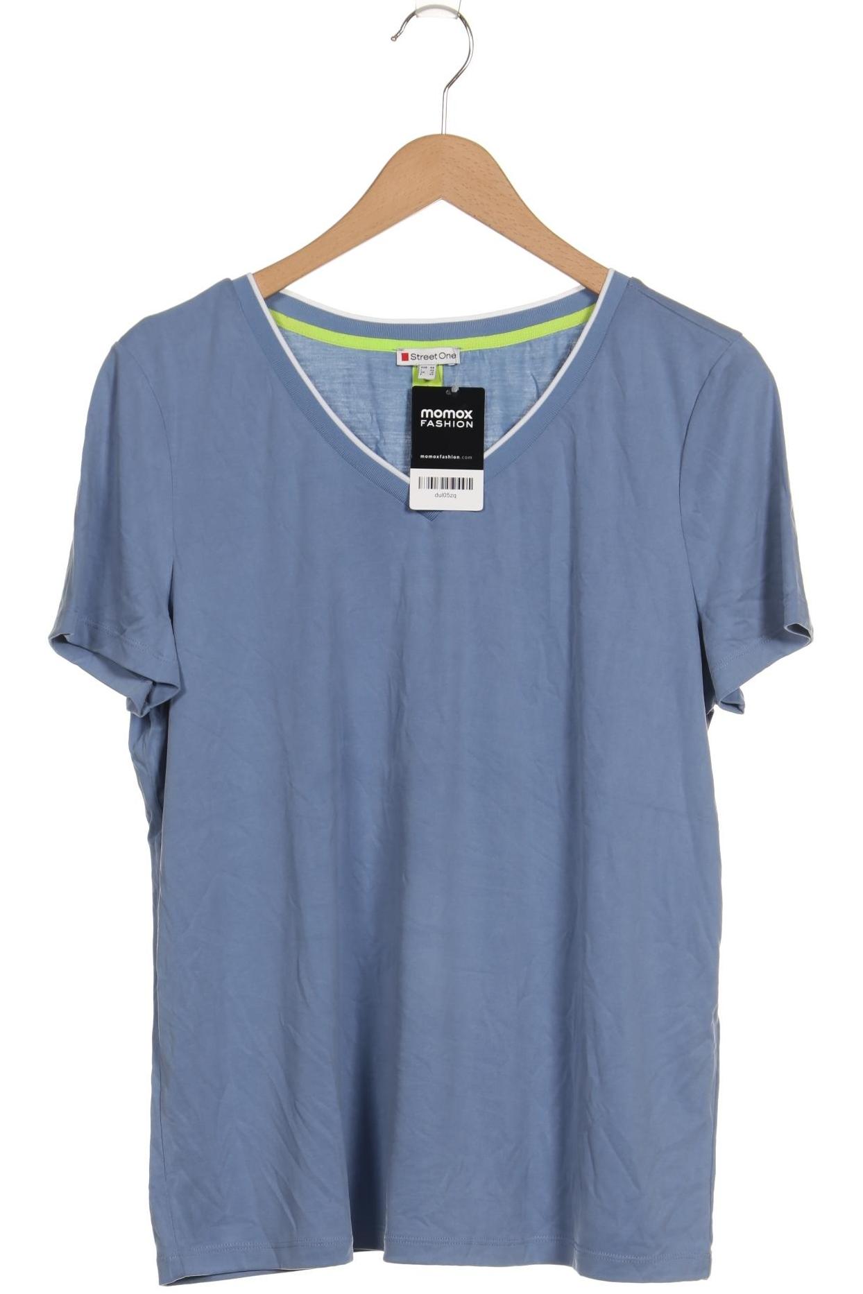 

Street One Damen T-Shirt, hellblau, Gr. 44