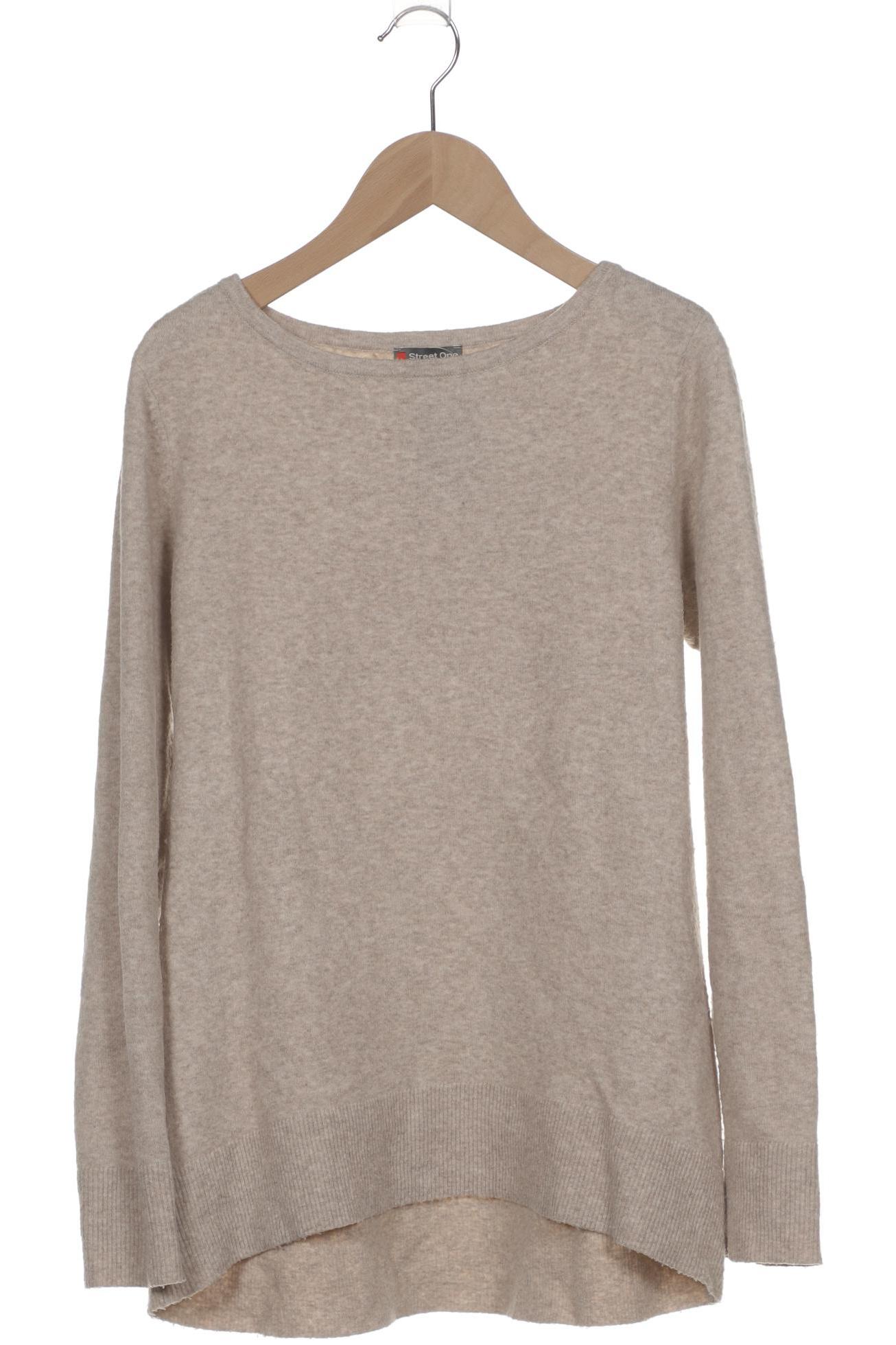 

Street One Damen Pullover, beige, Gr. 38