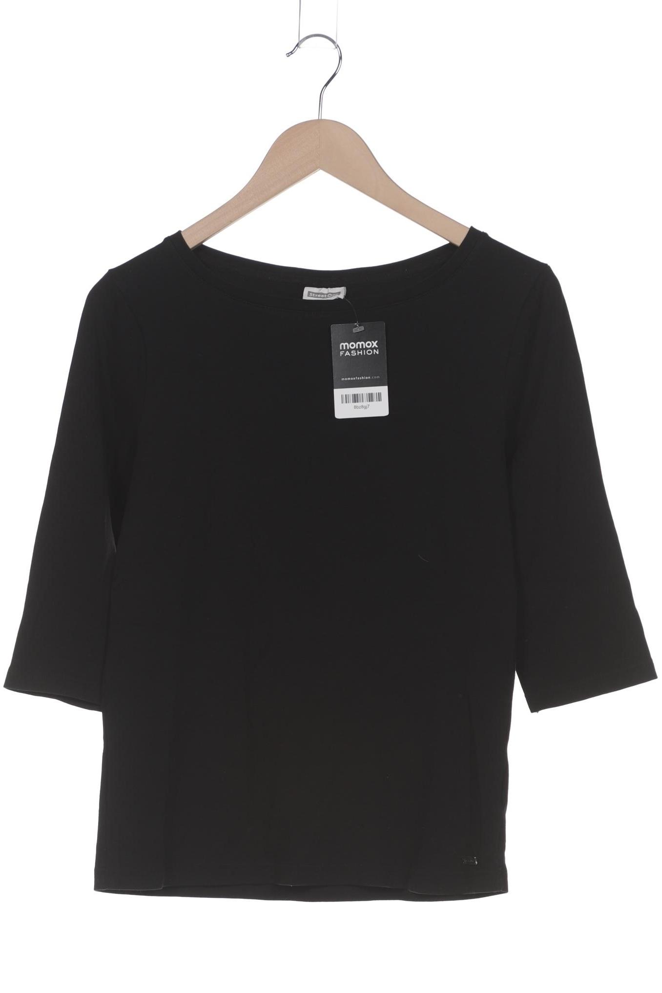

Street One Damen Langarmshirt, schwarz, Gr. 42