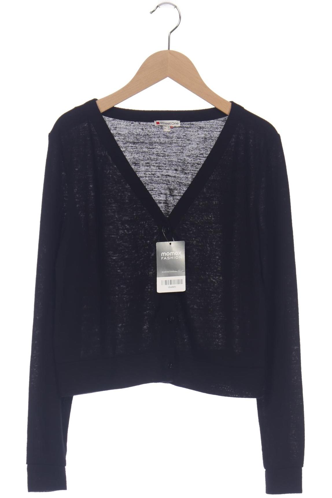 

Street One Damen Strickjacke, schwarz, Gr. 34