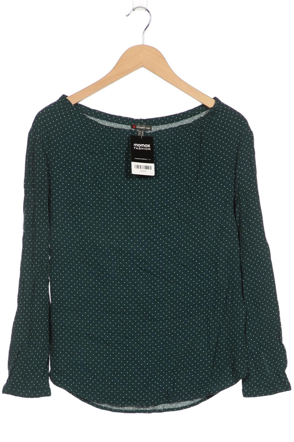 

Street One Damen Langarmshirt, türkis, Gr. 40