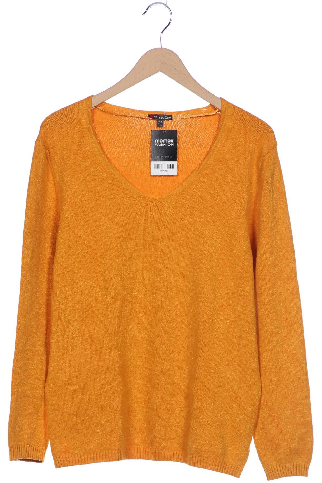

Street One Damen Pullover, orange, Gr. 42