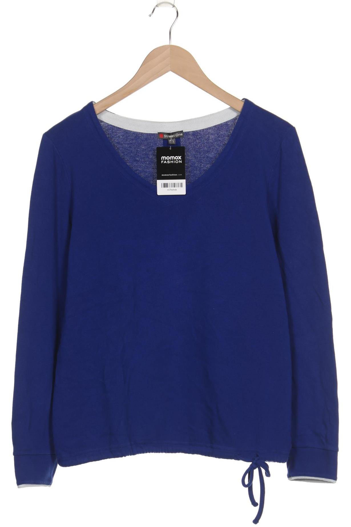 

Street One Damen Pullover, blau, Gr. 42