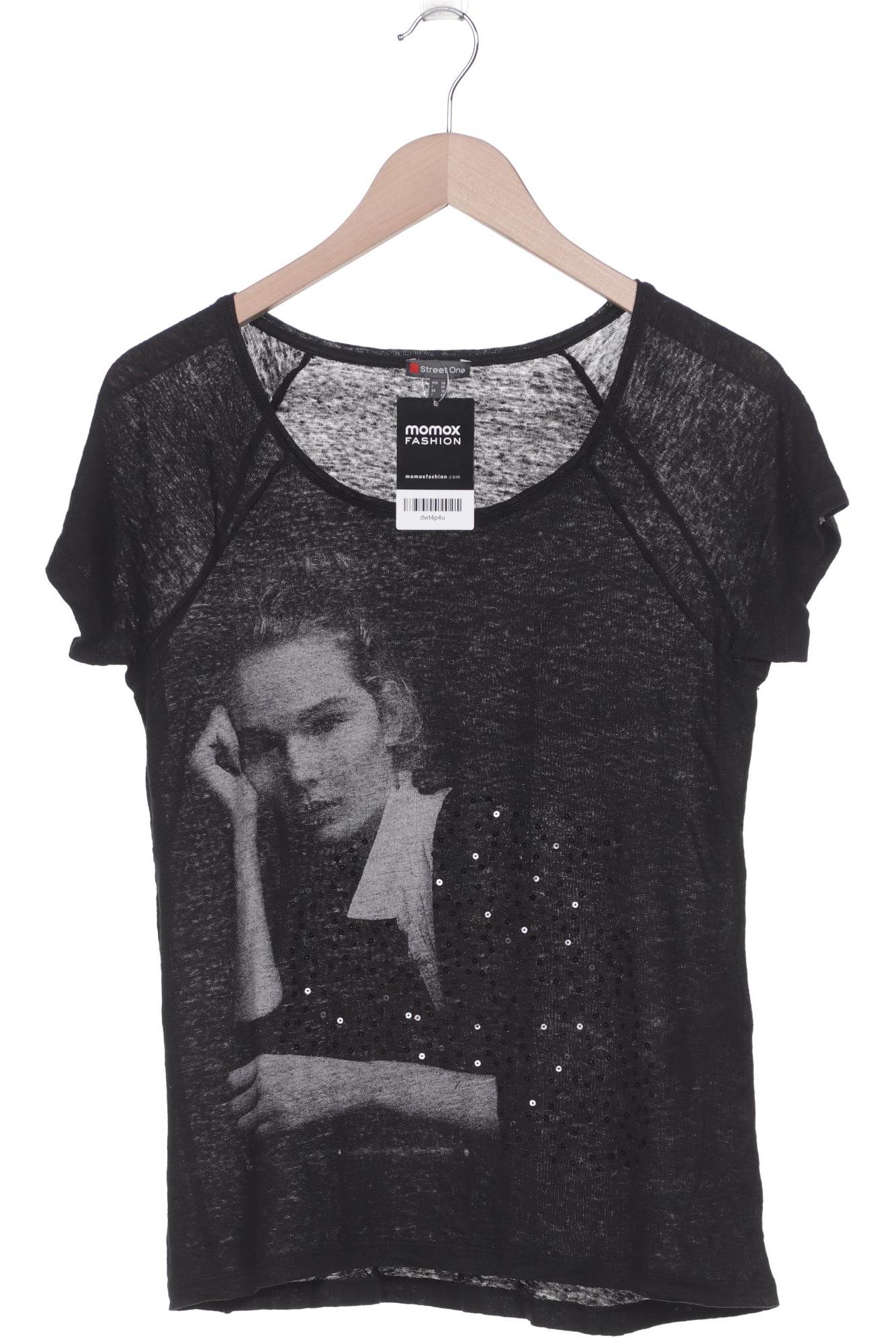 

Street One Damen T-Shirt, schwarz