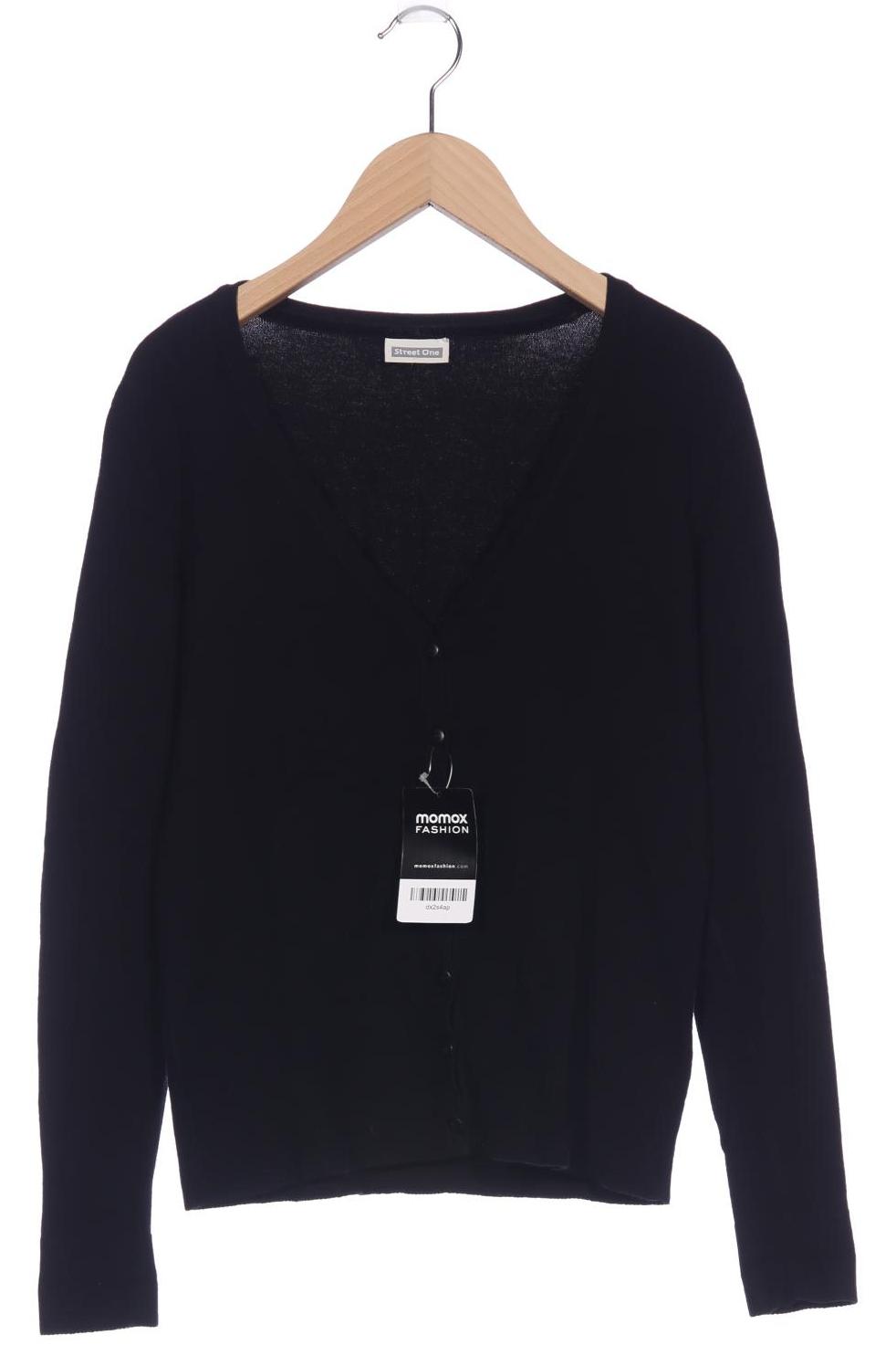 

Street One Damen Strickjacke, schwarz, Gr. 36