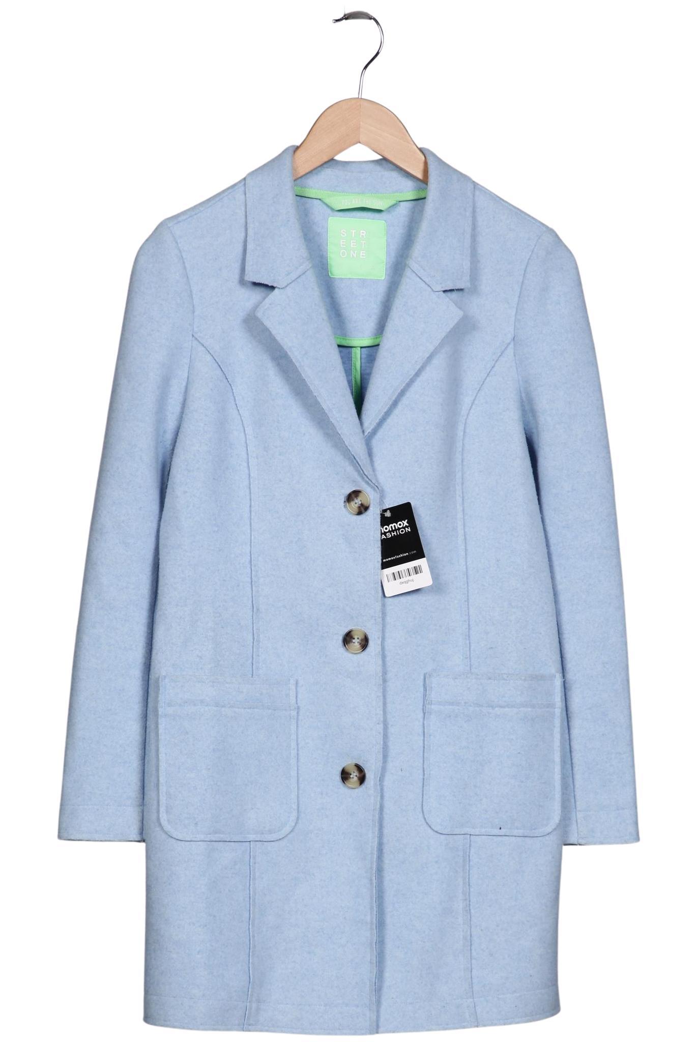 

Street One Damen Mantel, hellblau, Gr. 34