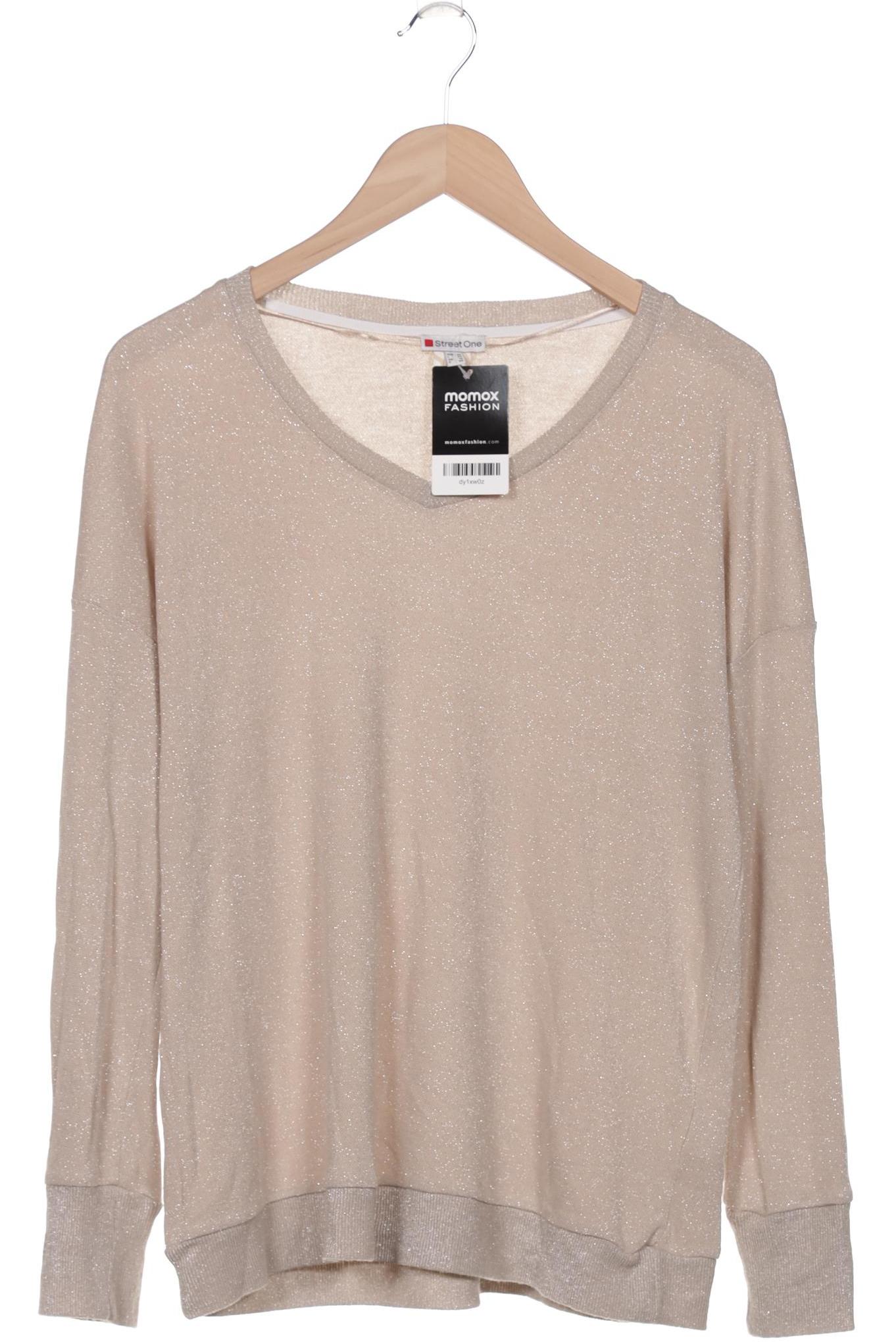 

Street One Damen Pullover, beige, Gr. 42
