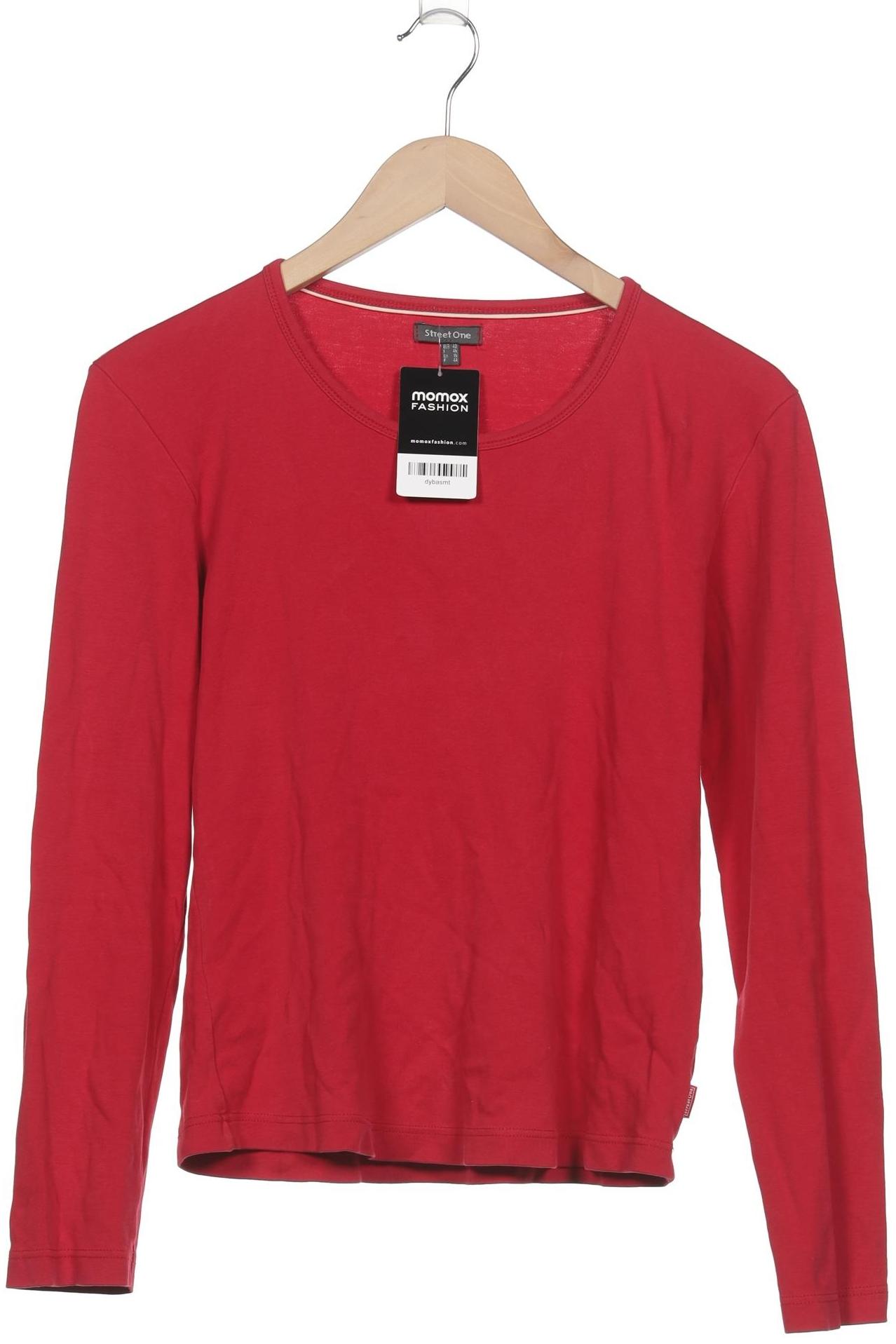 

Street One Damen Langarmshirt, rot, Gr. 42