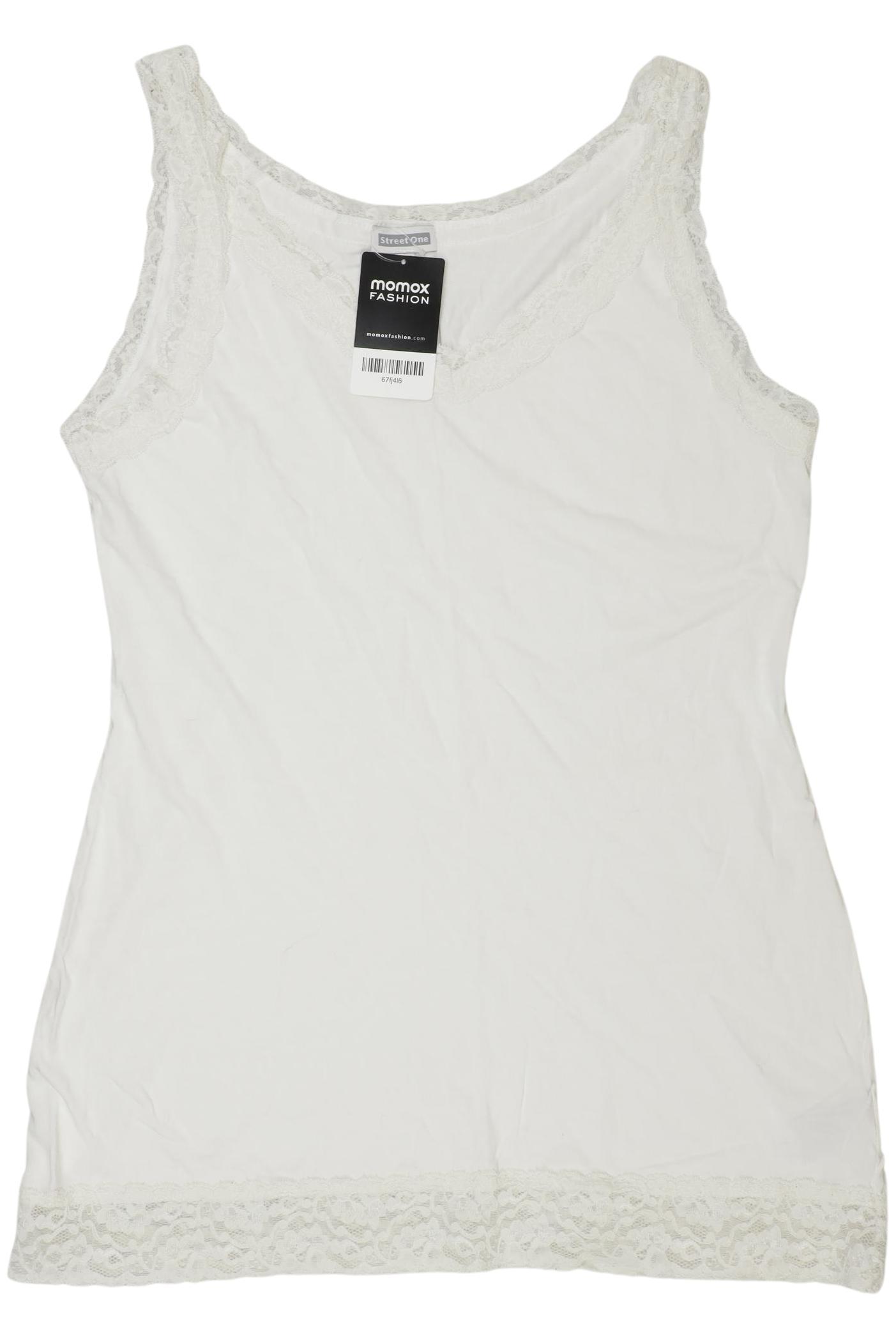 

Street One Damen Top, cremeweiß, Gr. 44