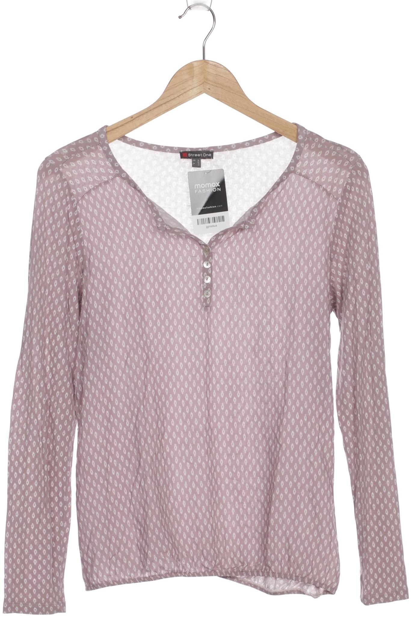

Street One Damen Langarmshirt, pink, Gr. 36
